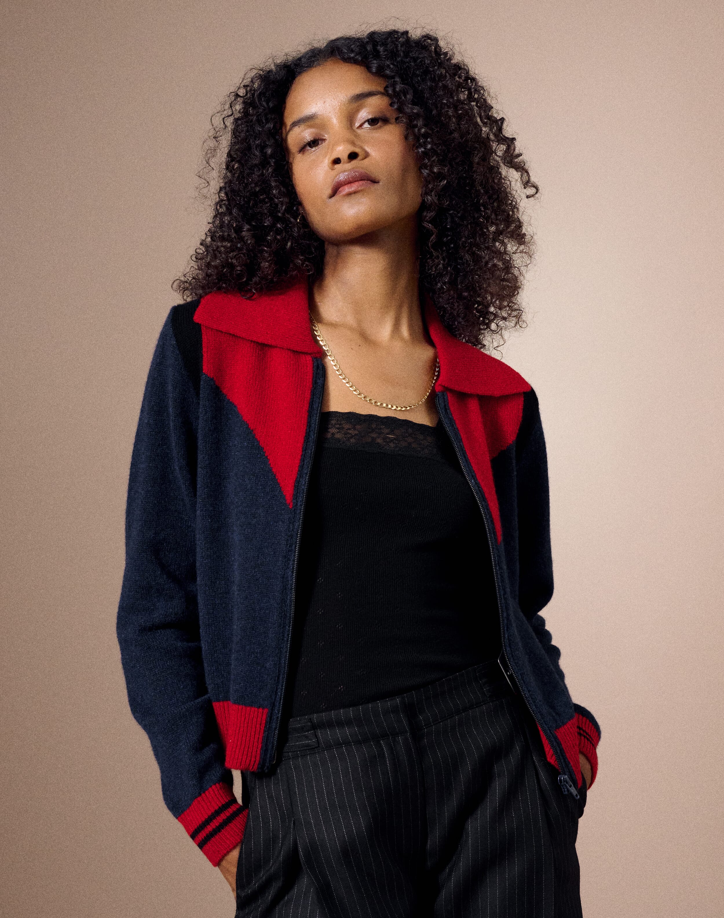 The Supersoft Lambswool Zip Jacket