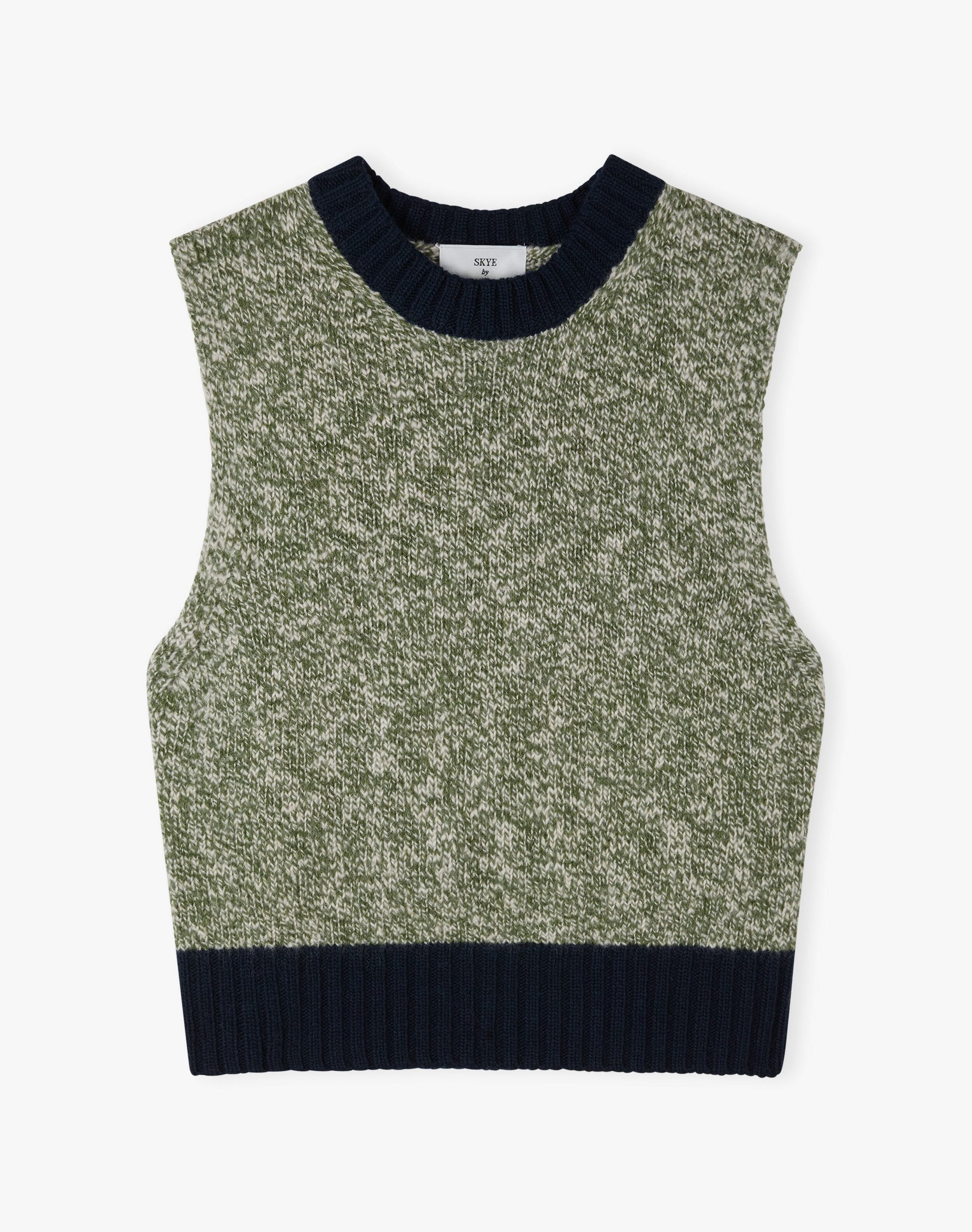 The Colour Block Marl Tank