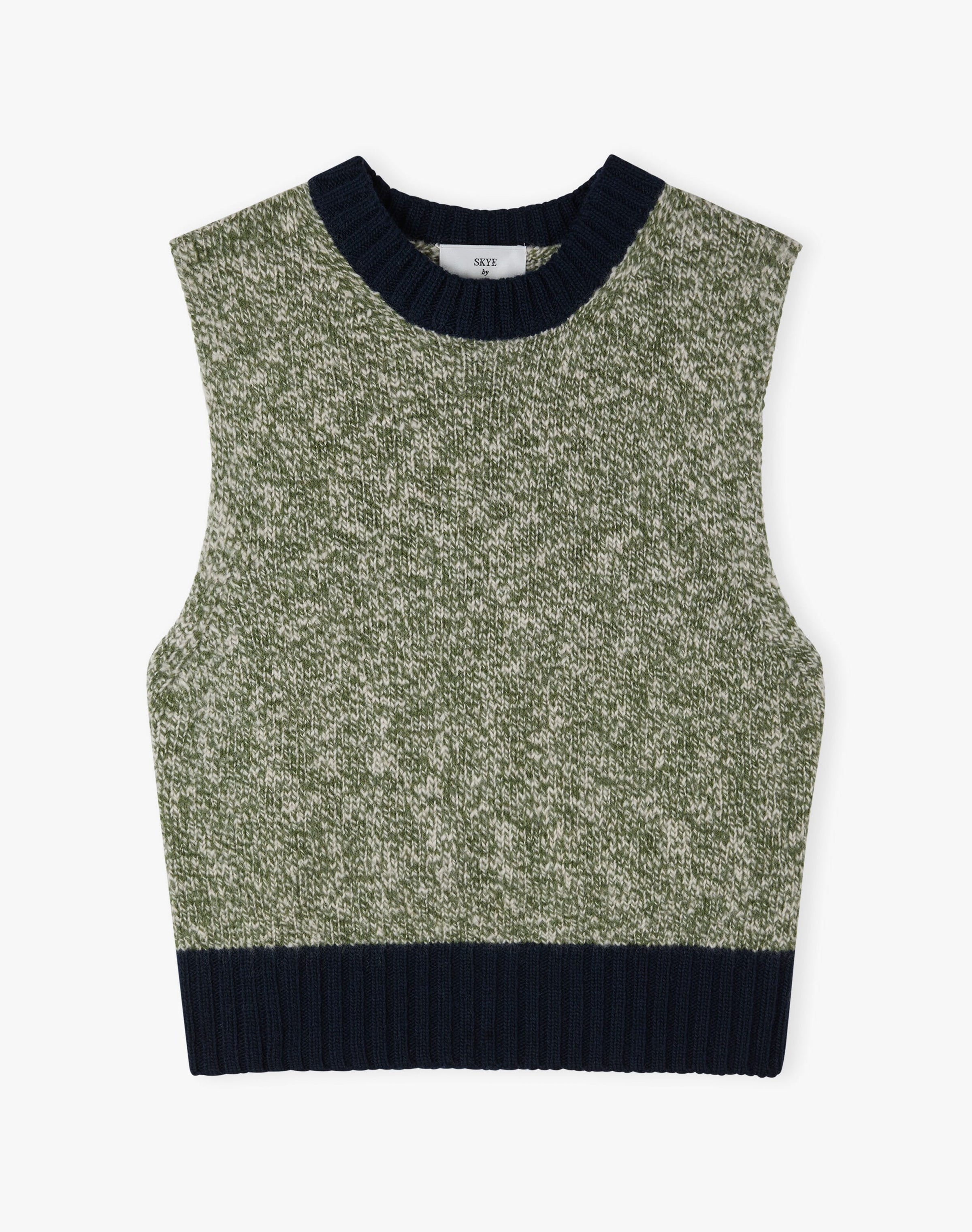 The Colour Block Marl Tank
