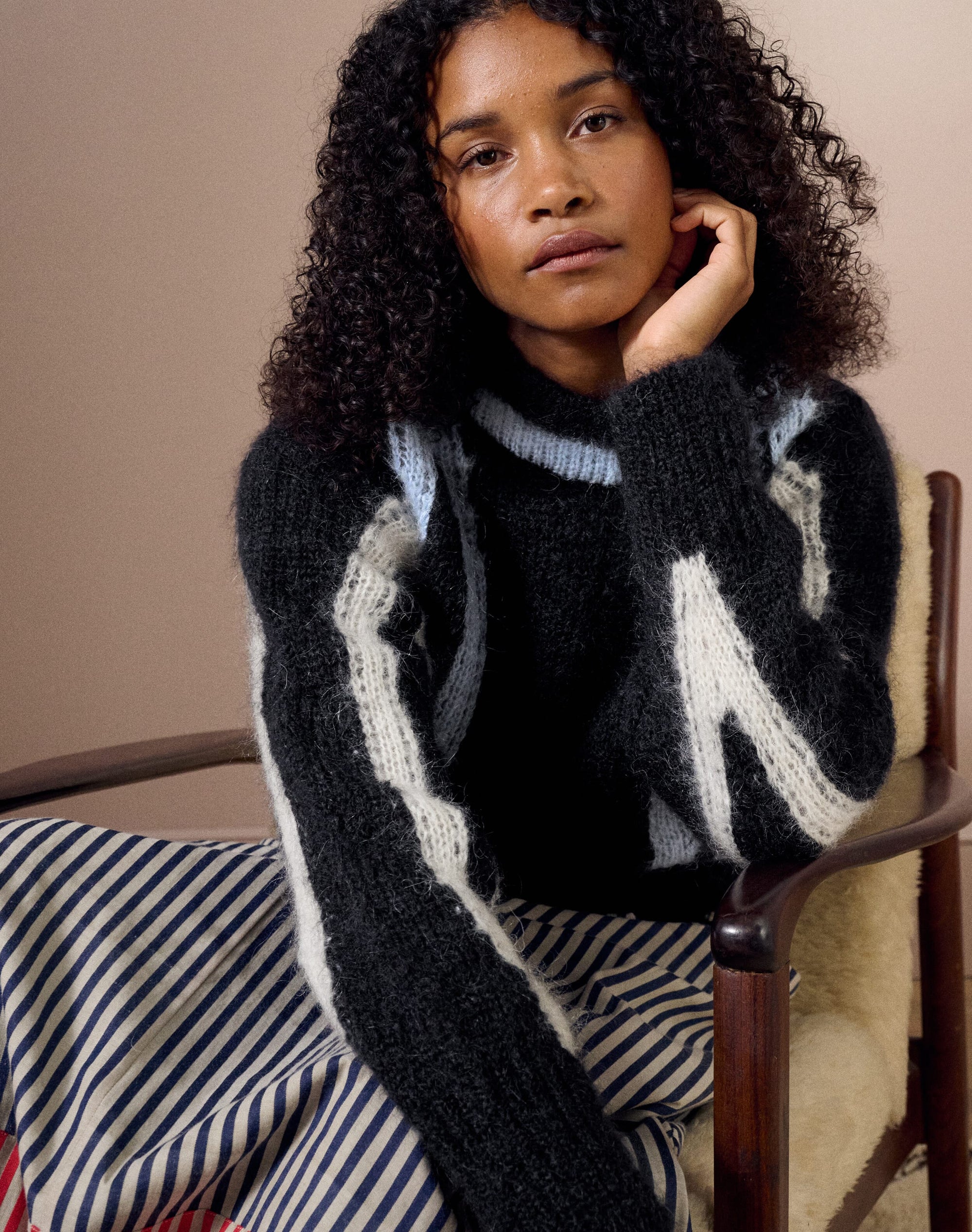 The Mohair Intarsia Jumper