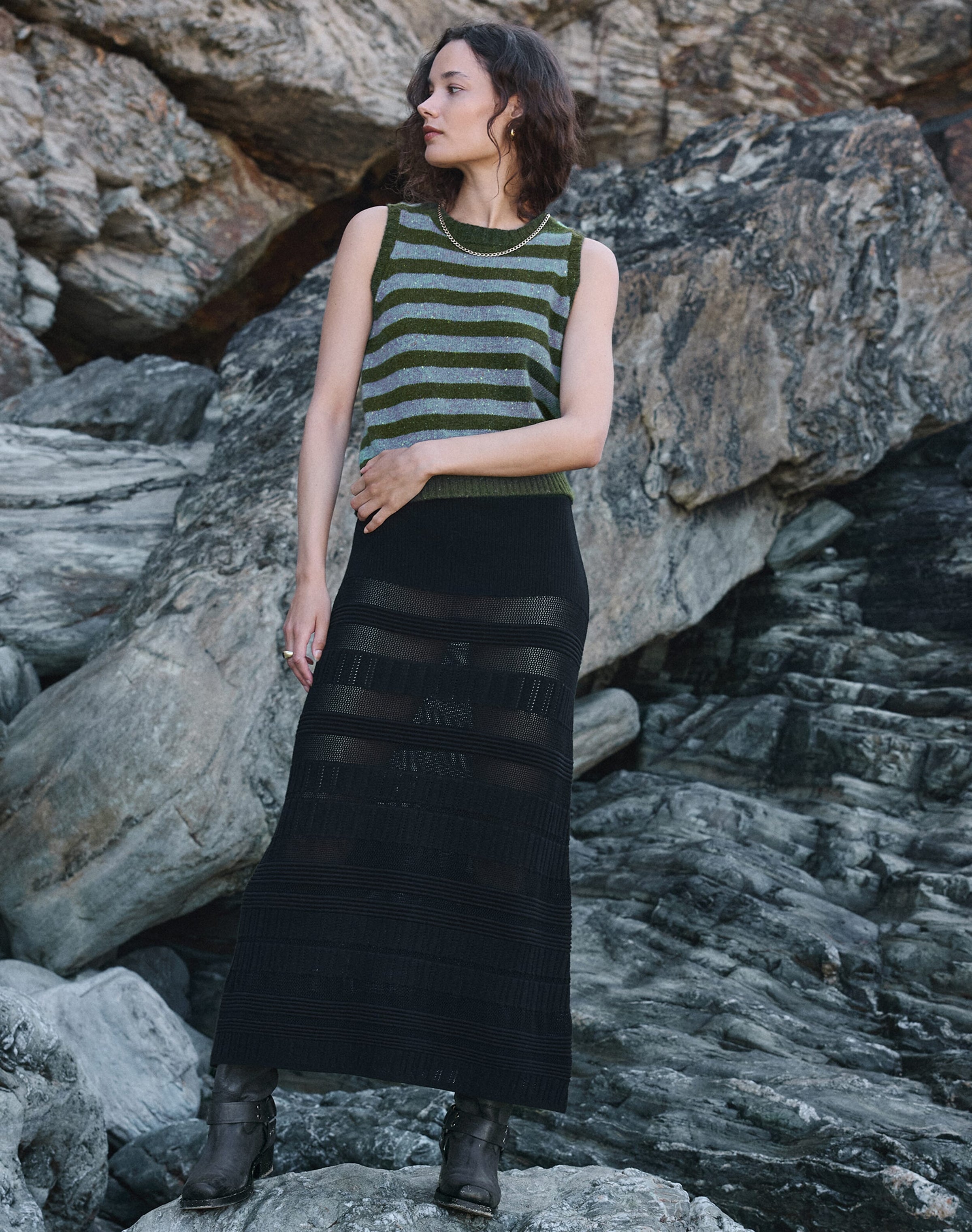 The Knitted Skirt