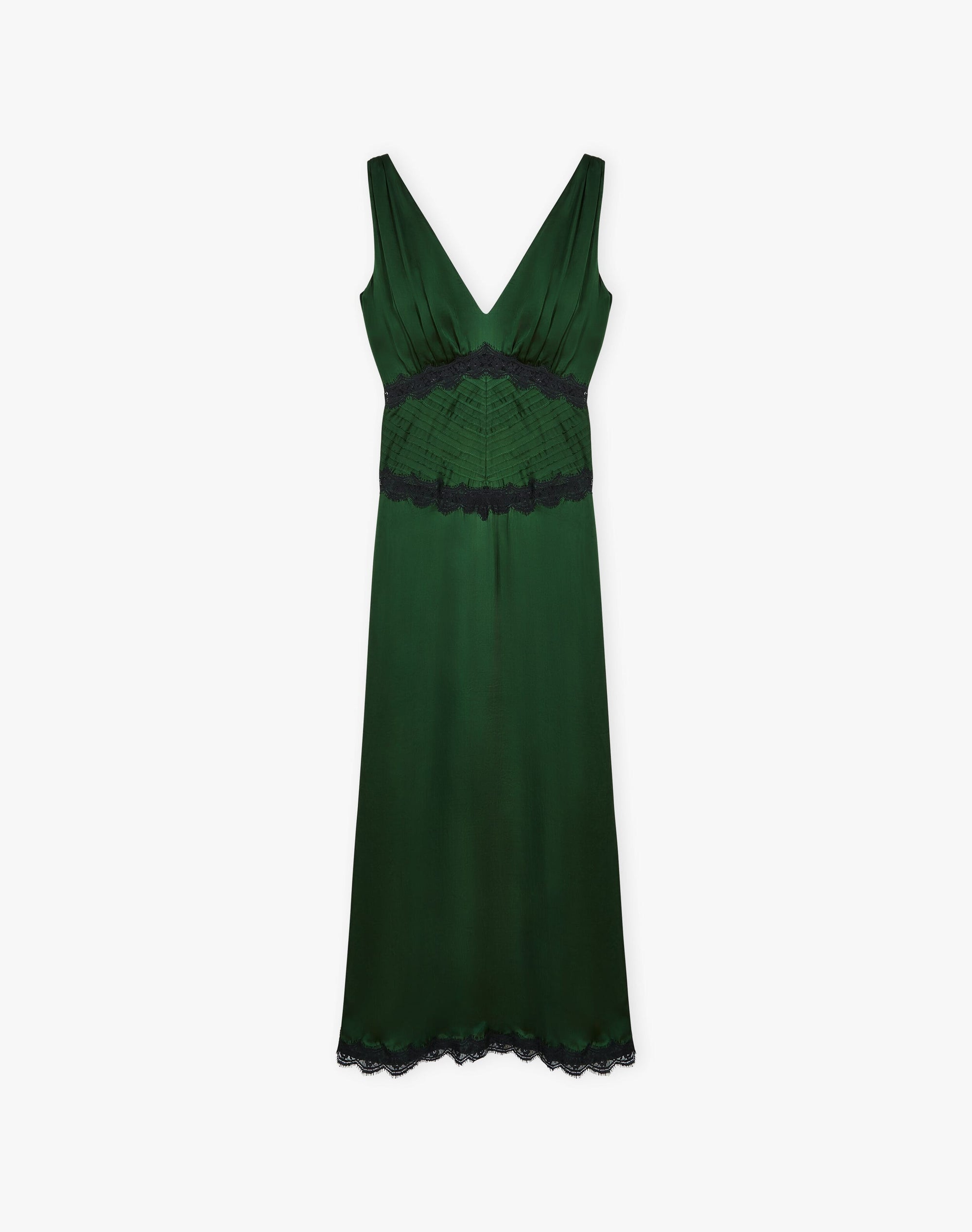 The Satin Lace Dress