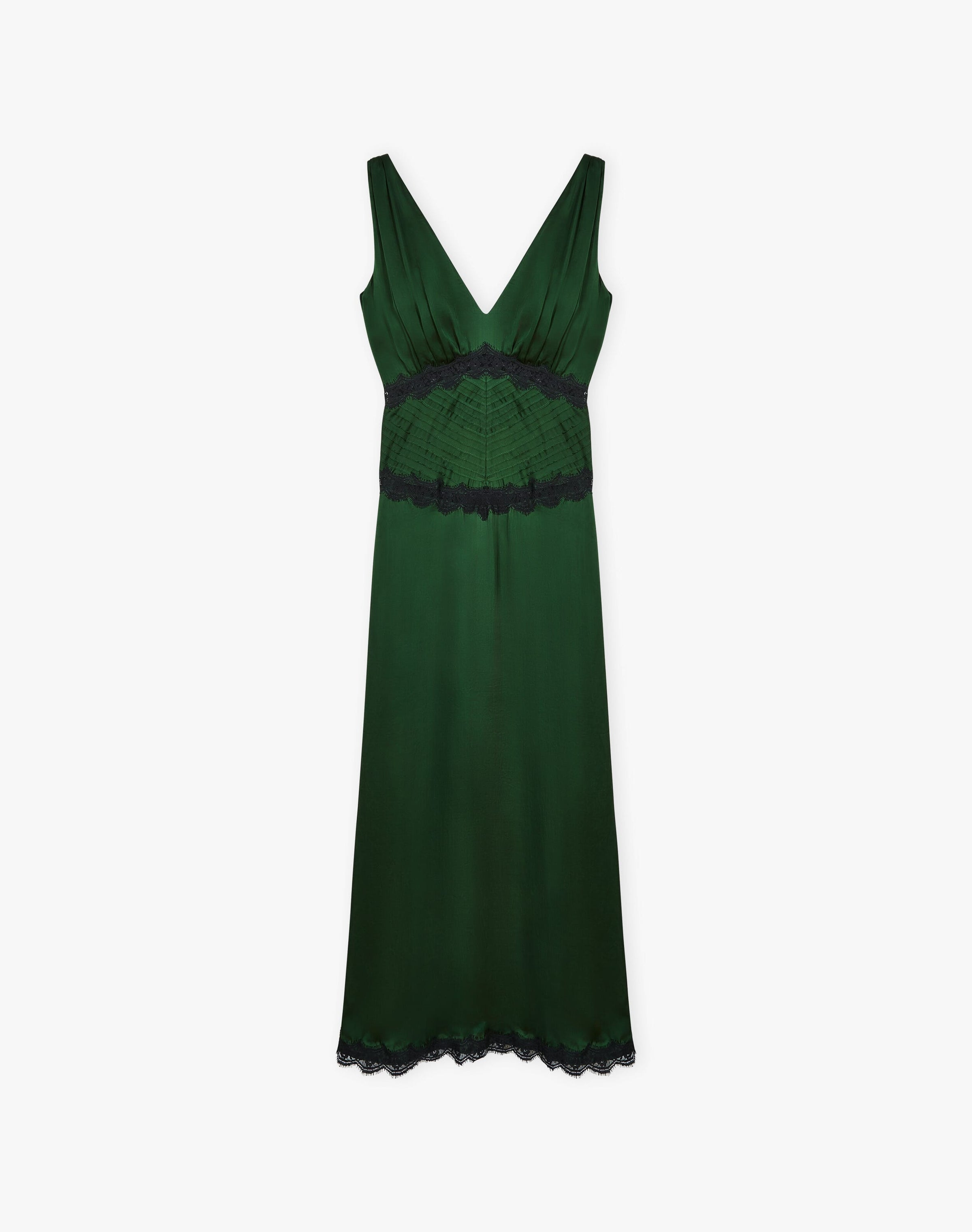 The Satin Lace Dress