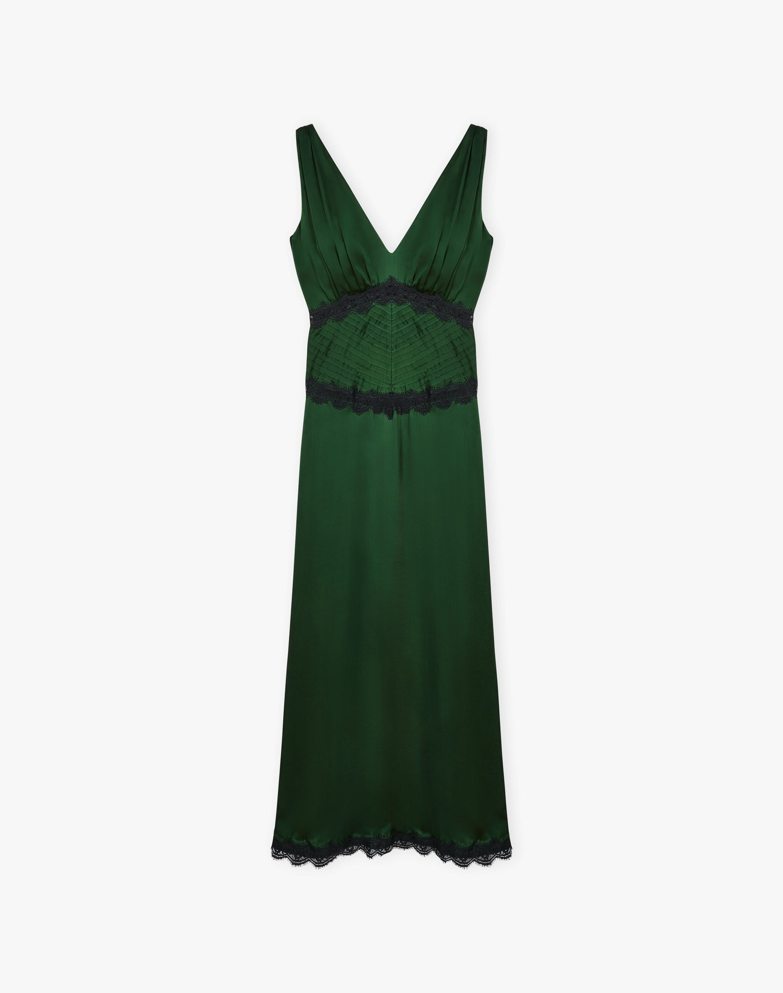 The Satin Lace Dress