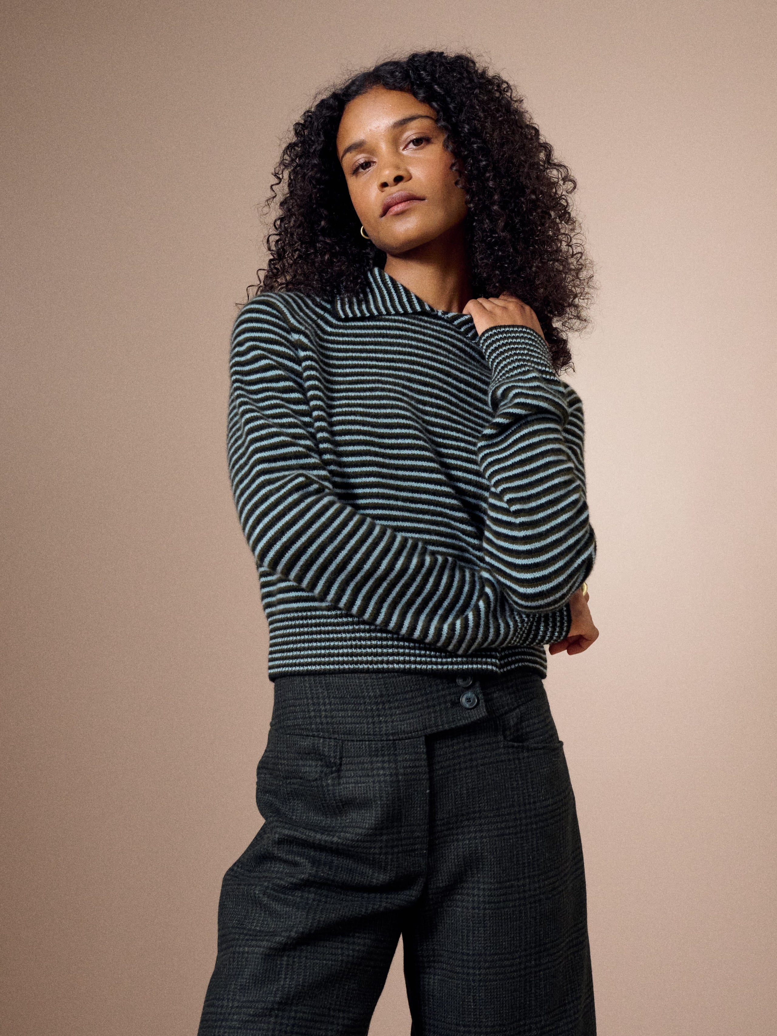 The Supersoft Lambswool Stripe Jumper