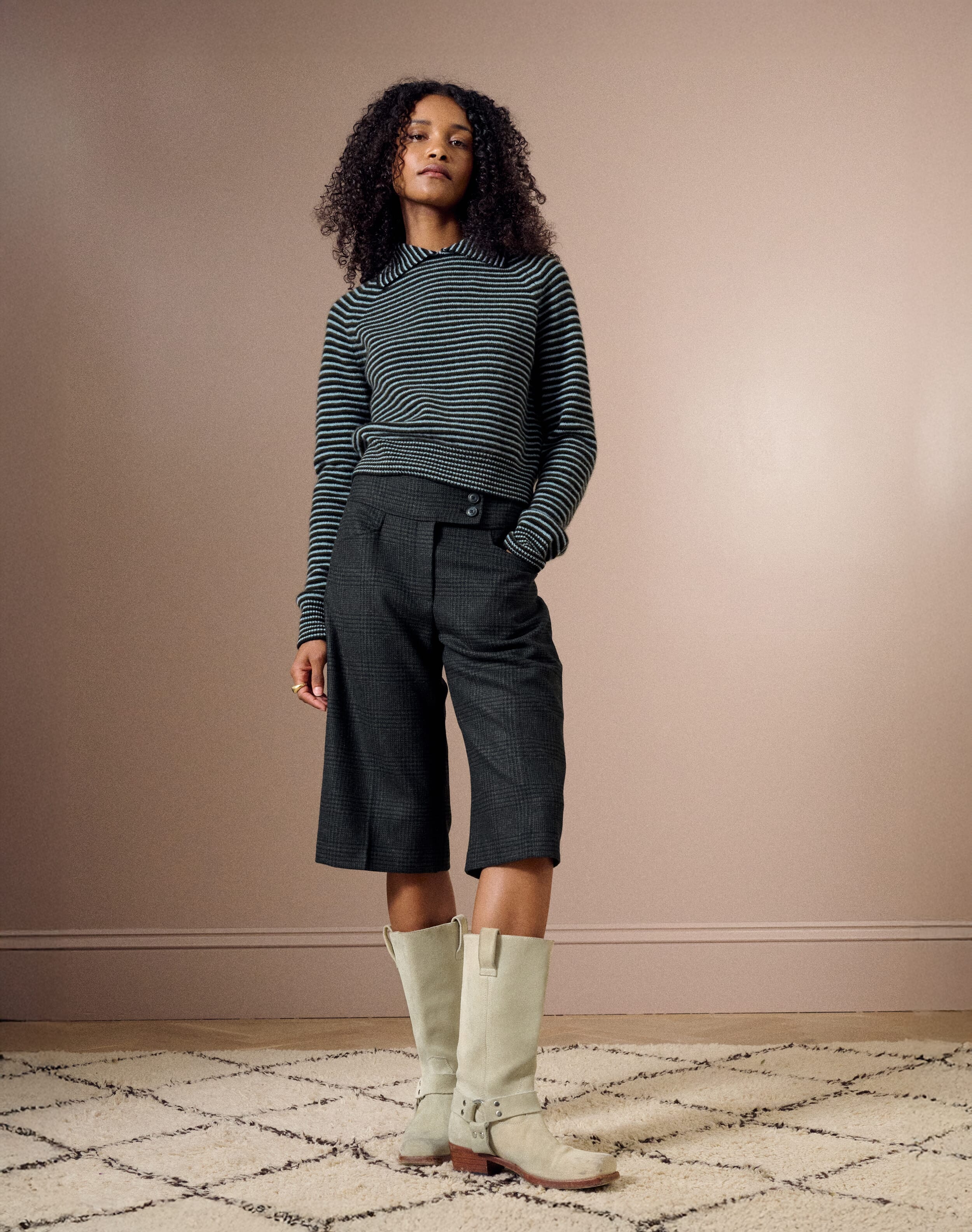 The Supersoft Lambswool Stripe Jumper