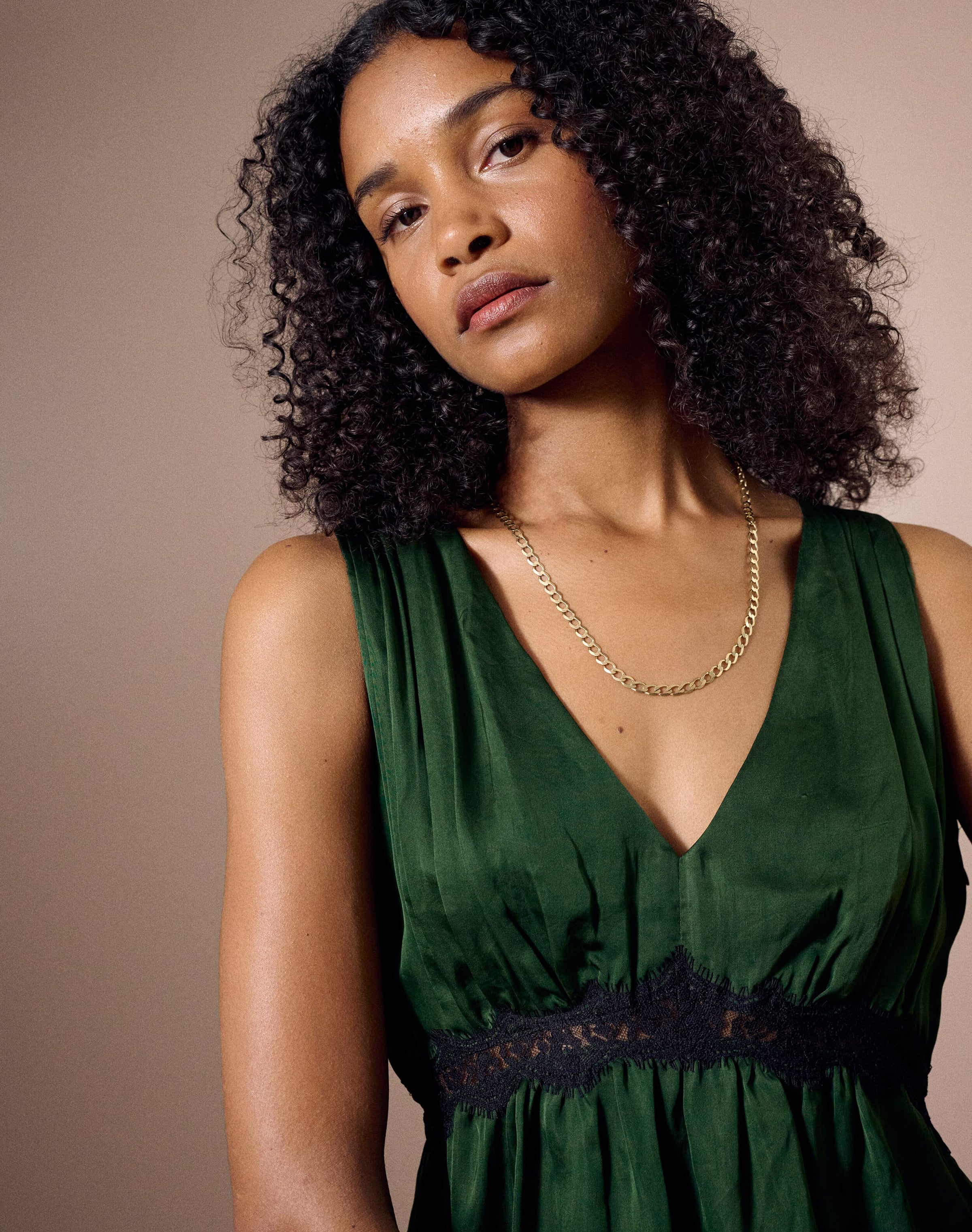 The Satin Lace Cami