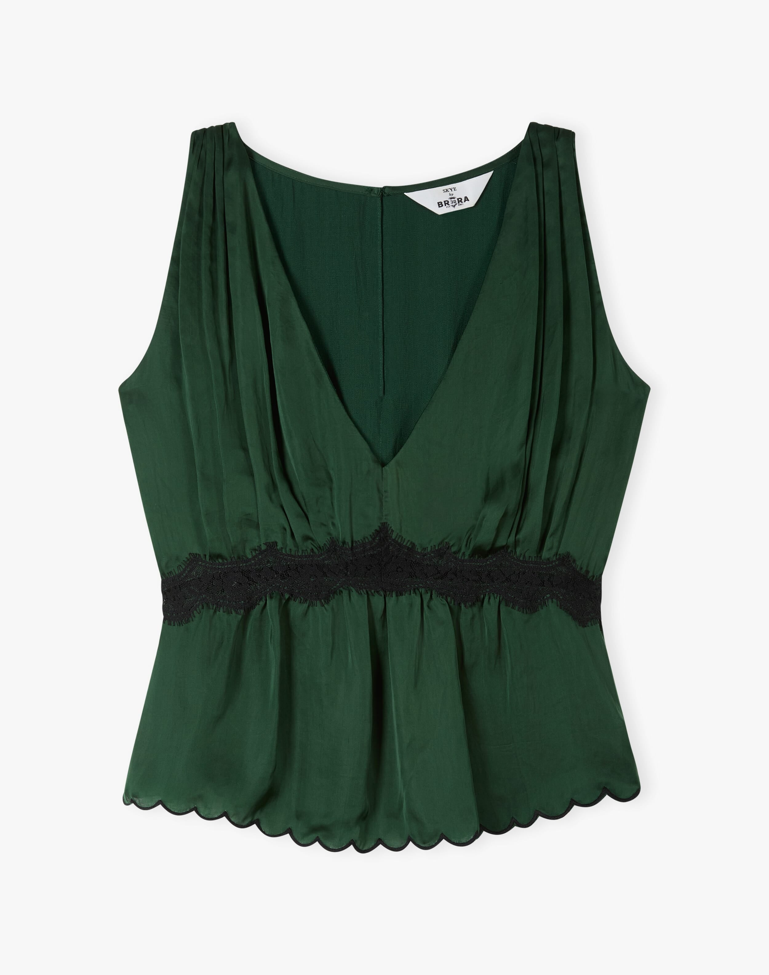 The Satin Lace Cami