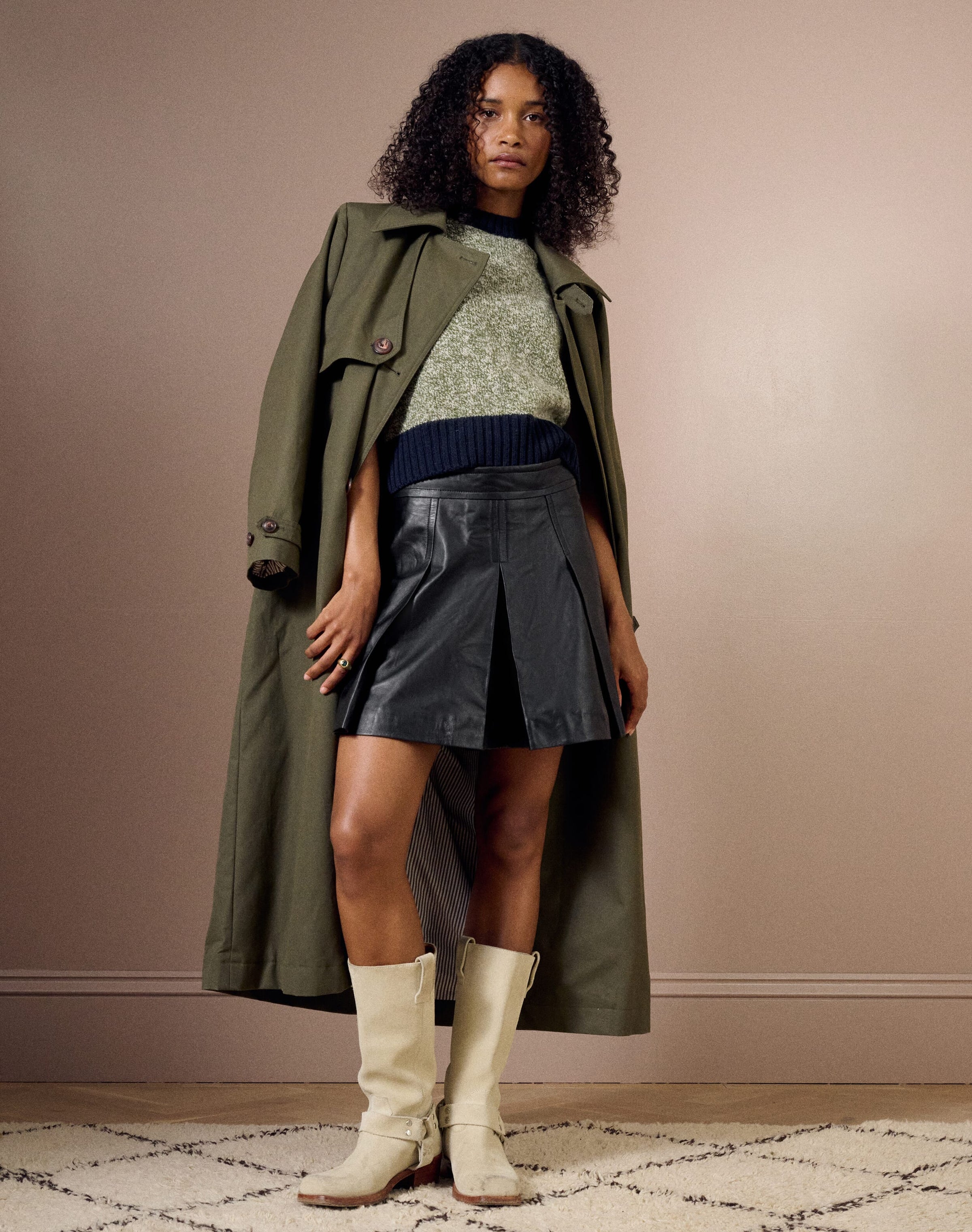 The Leather Skirt