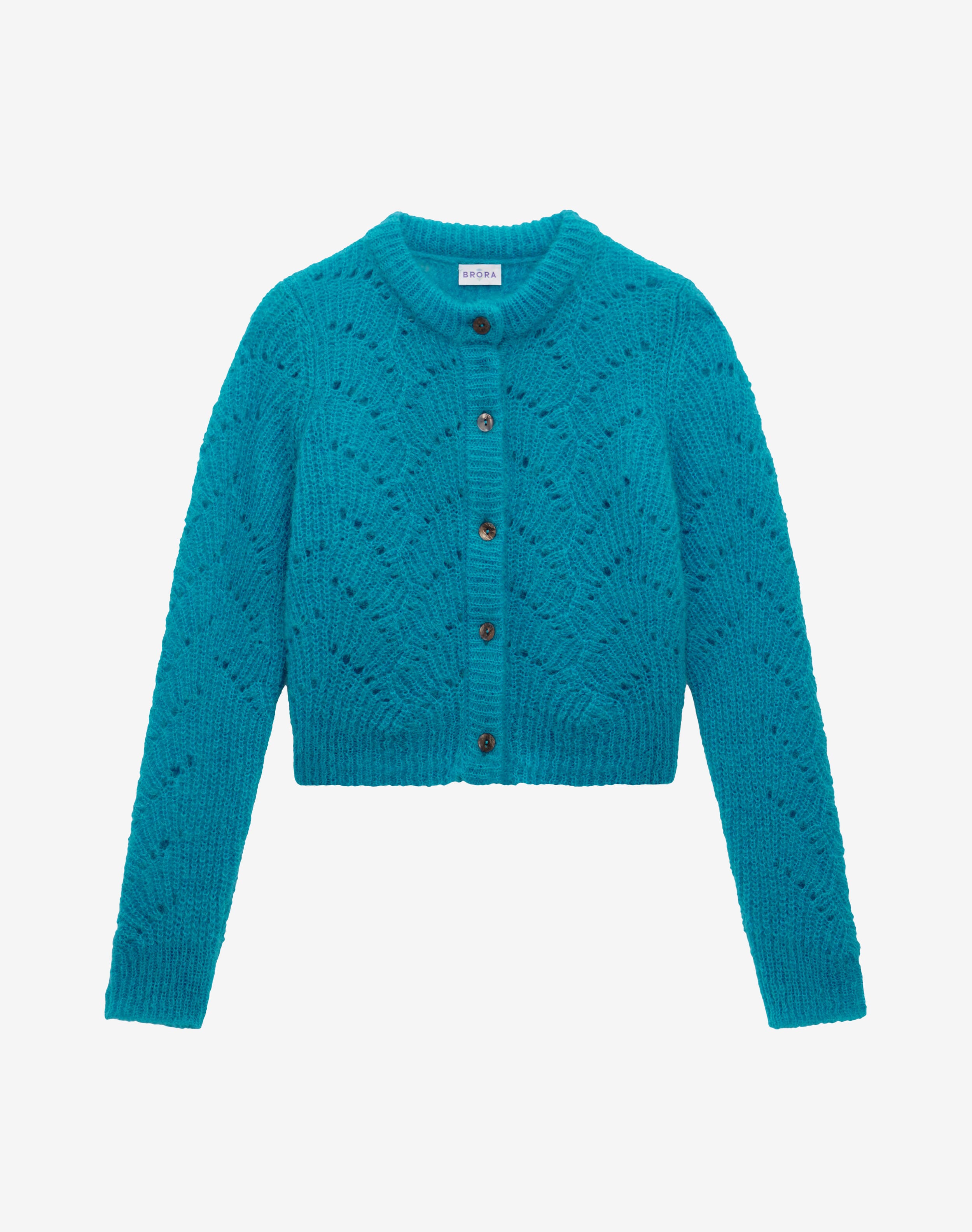 Mohair Lace Cardigan