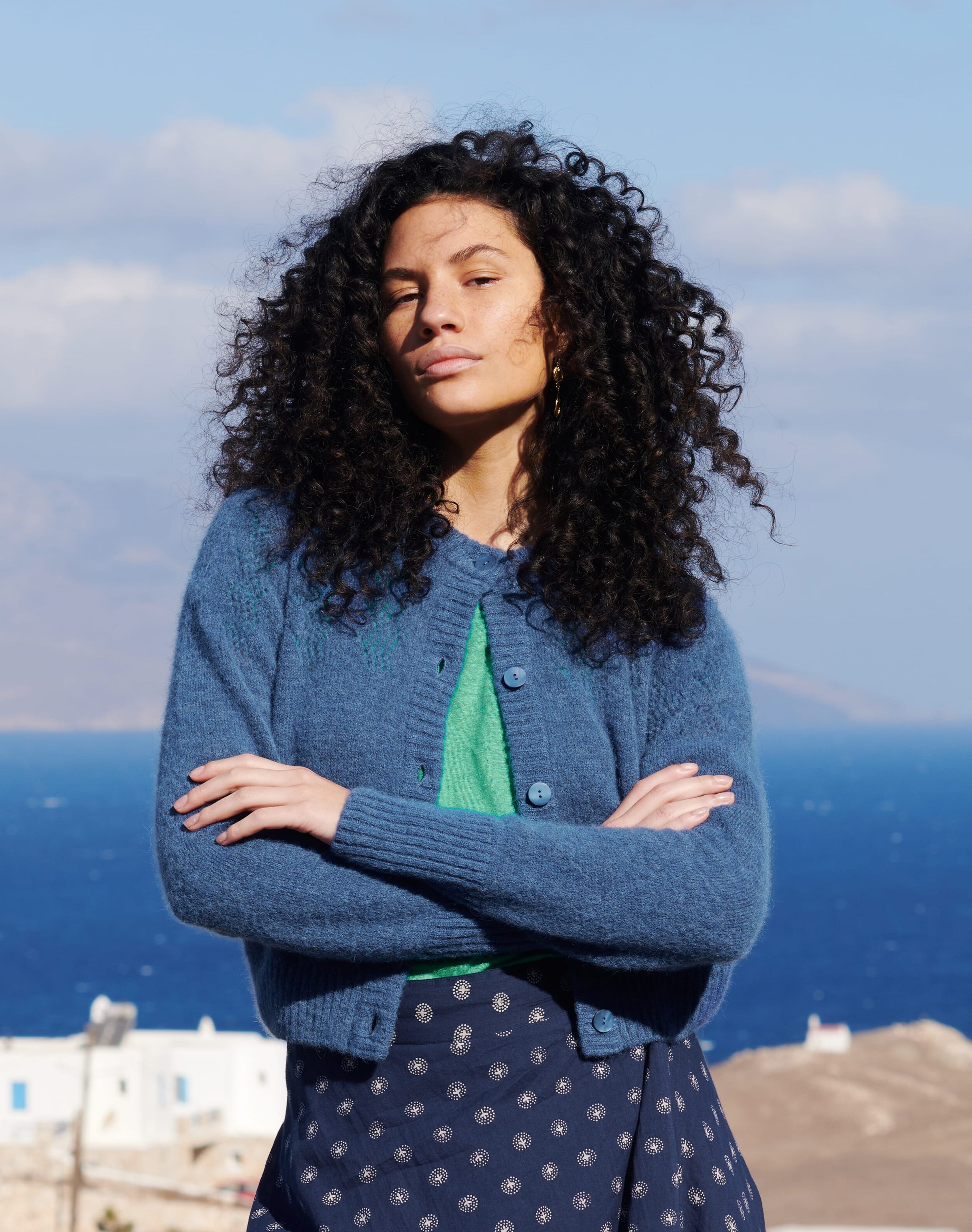 Alpaca Textured Cardigan