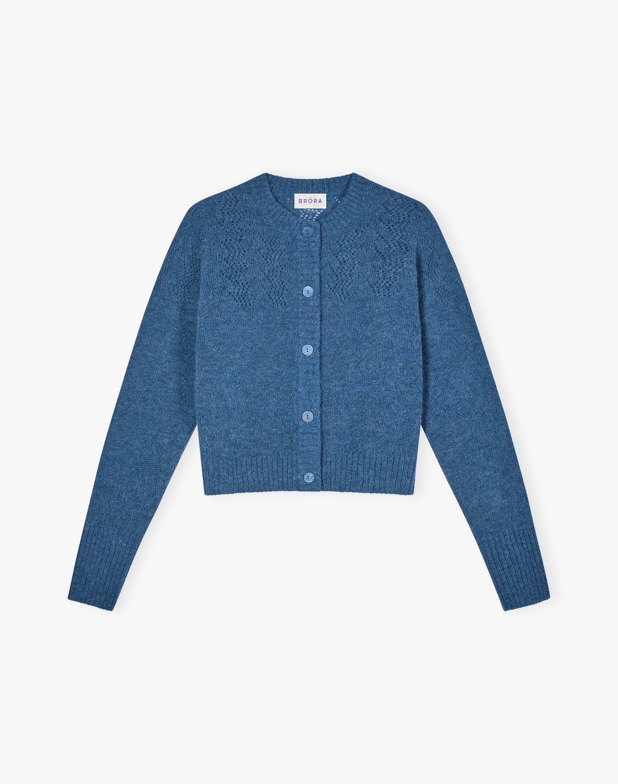 Alpaca Textured Cardigan