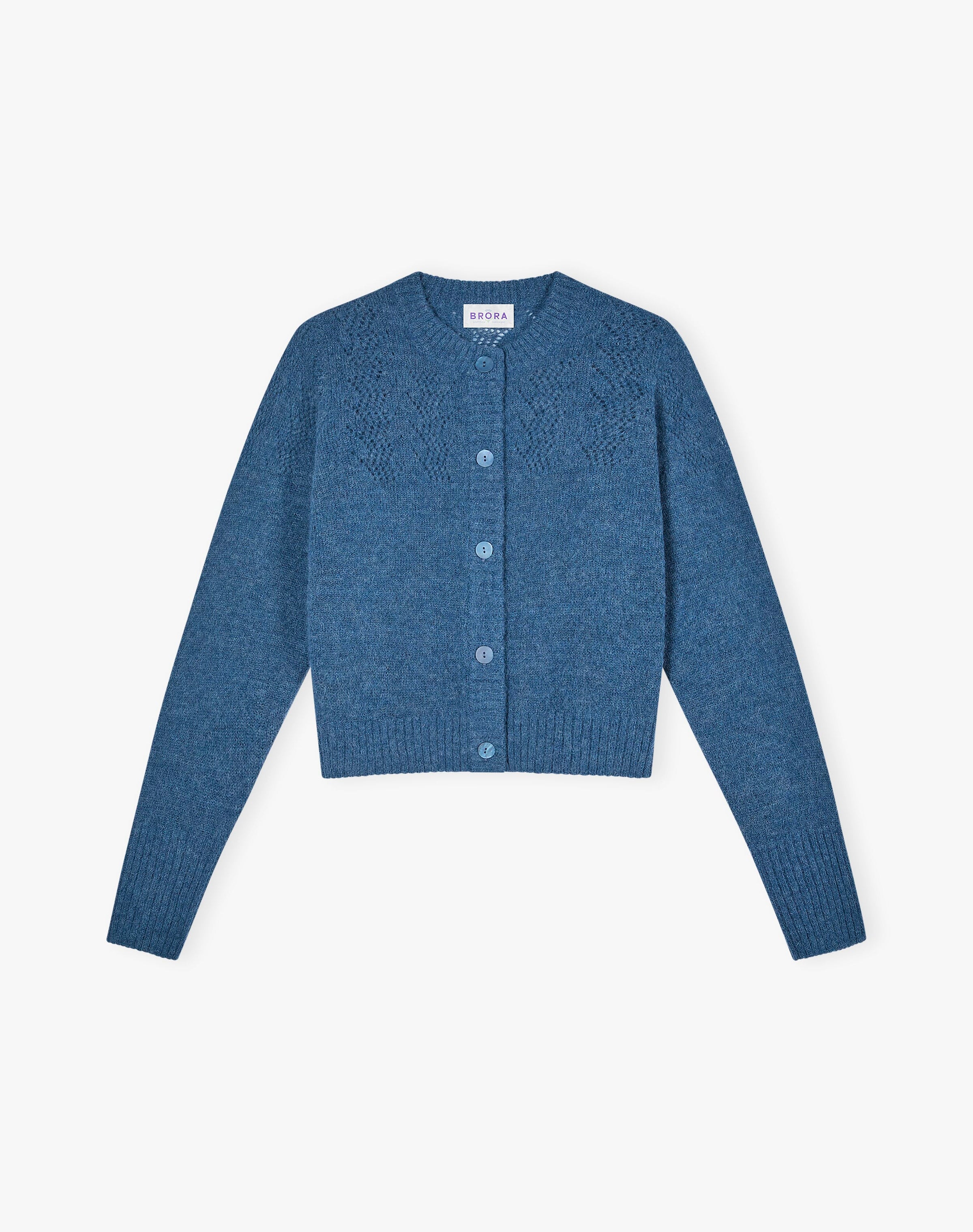 Alpaca Textured Cardigan
