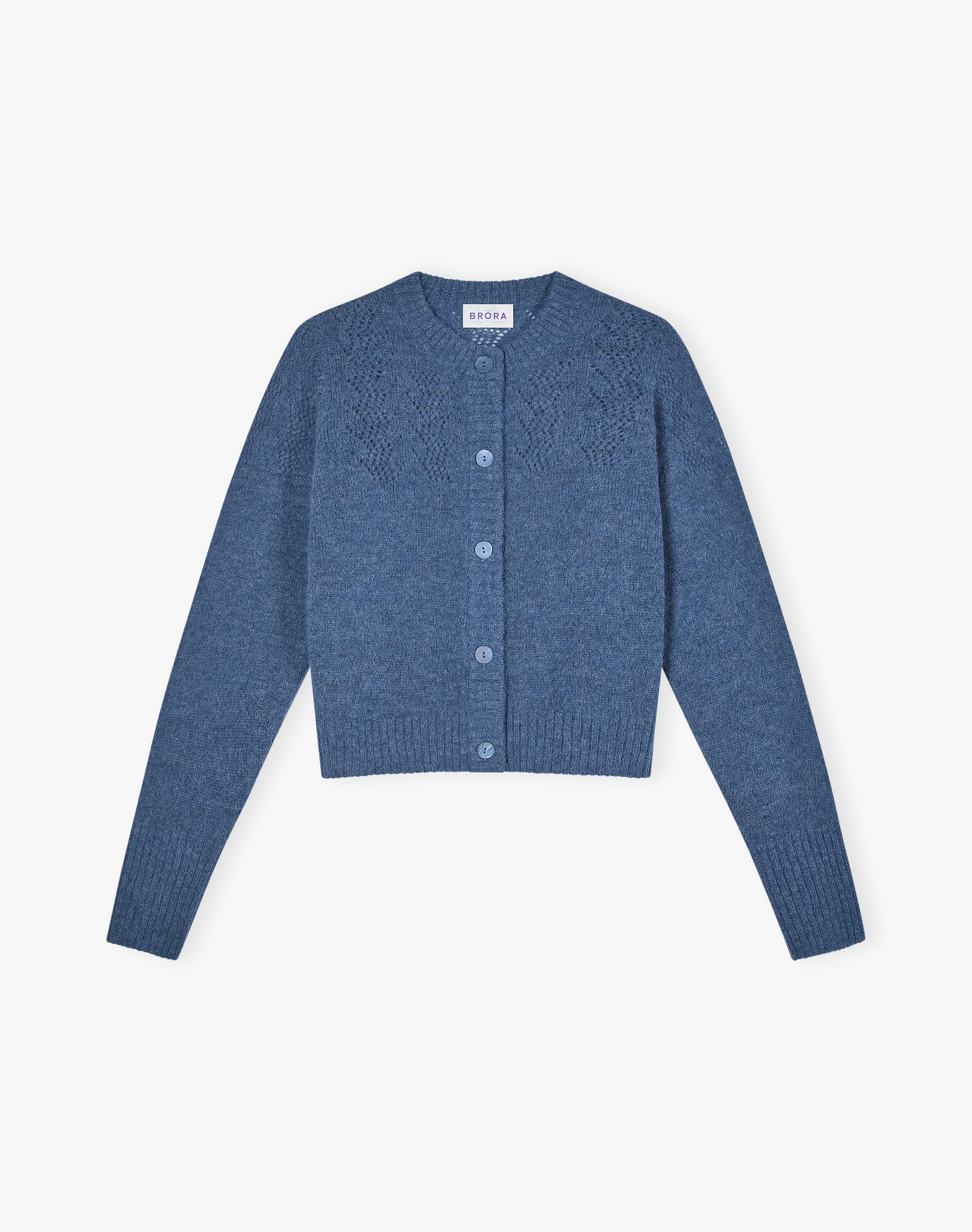 Alpaca Textured Cardigan