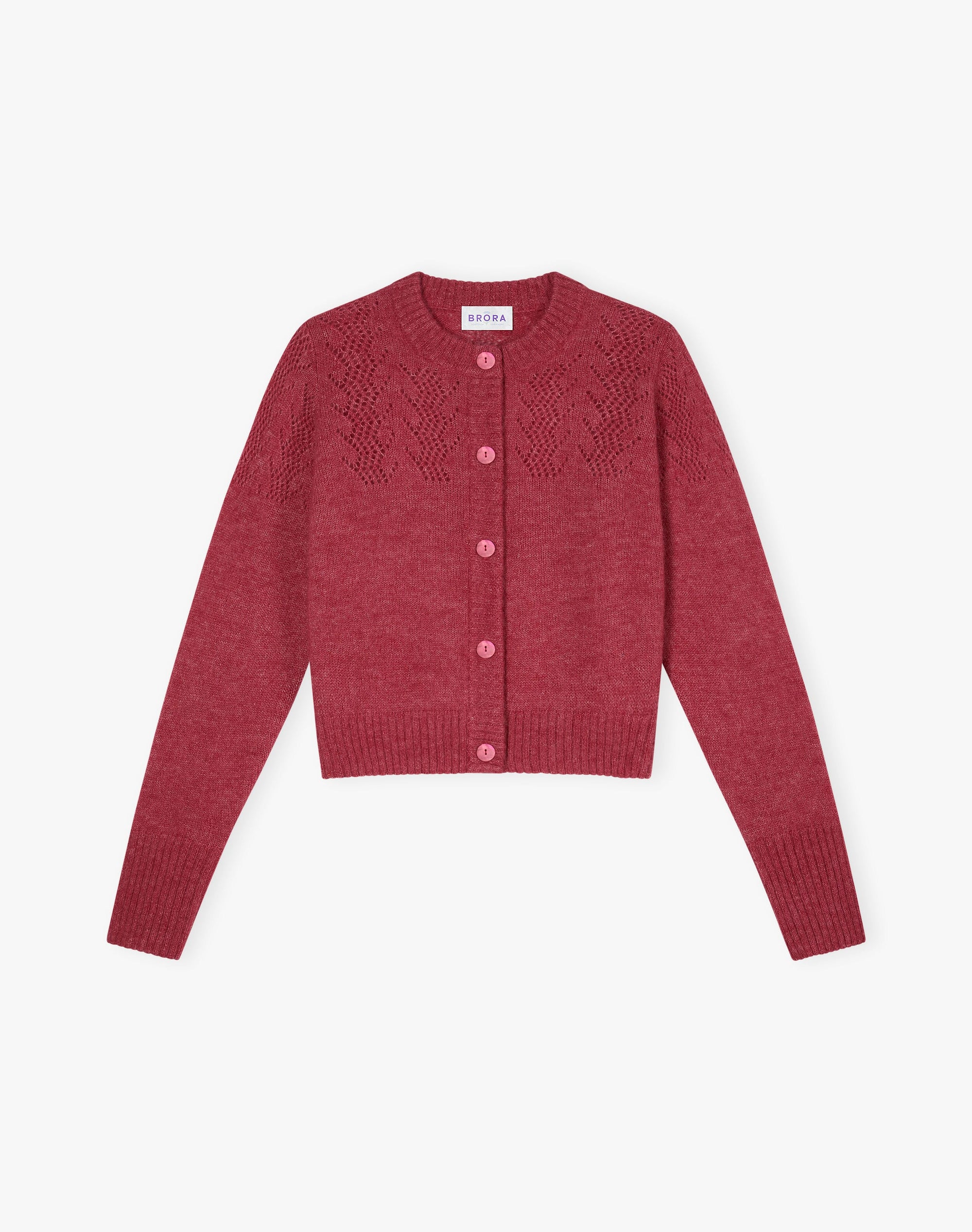 Alpaca Textured Cardigan