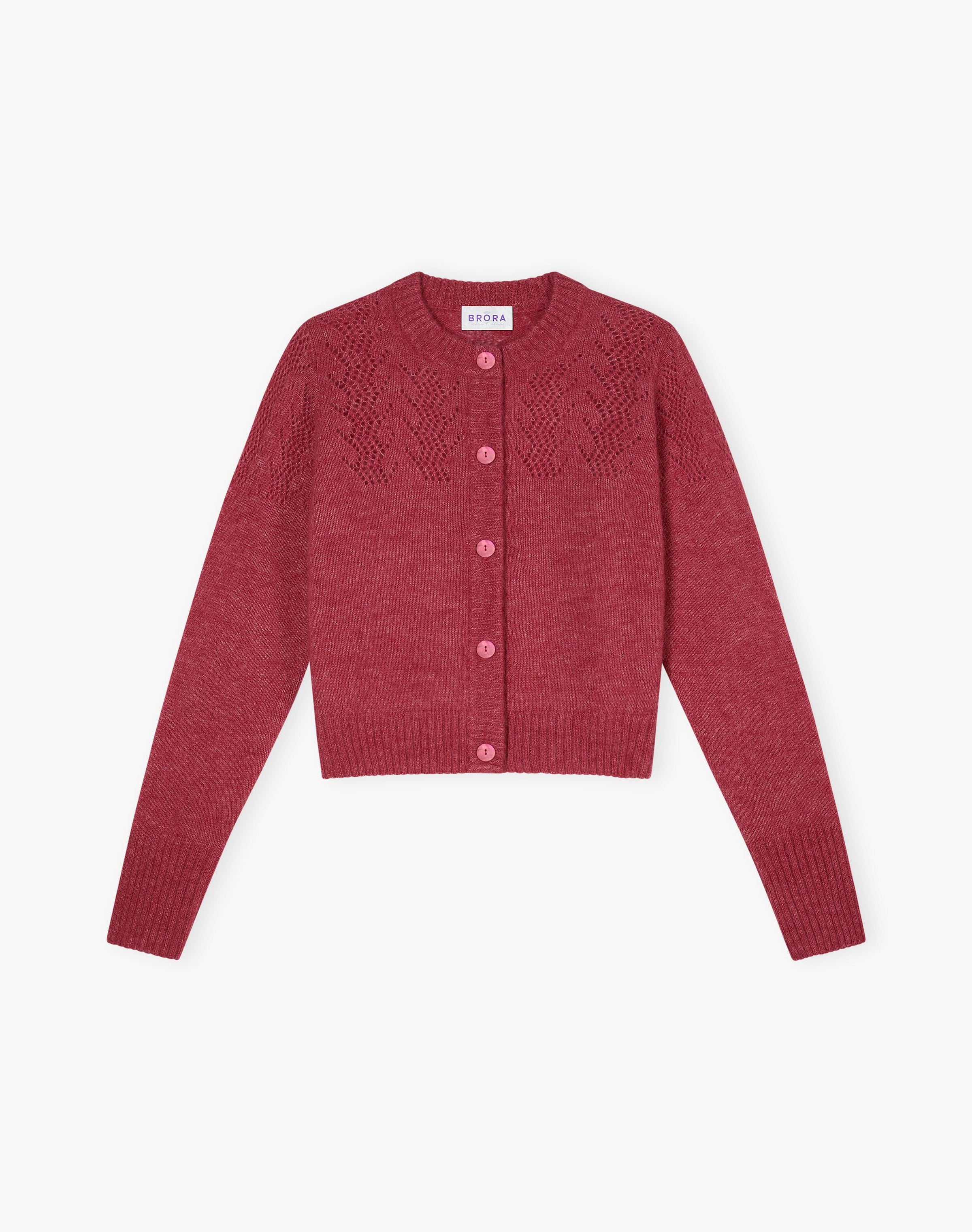Alpaca Textured Cardigan