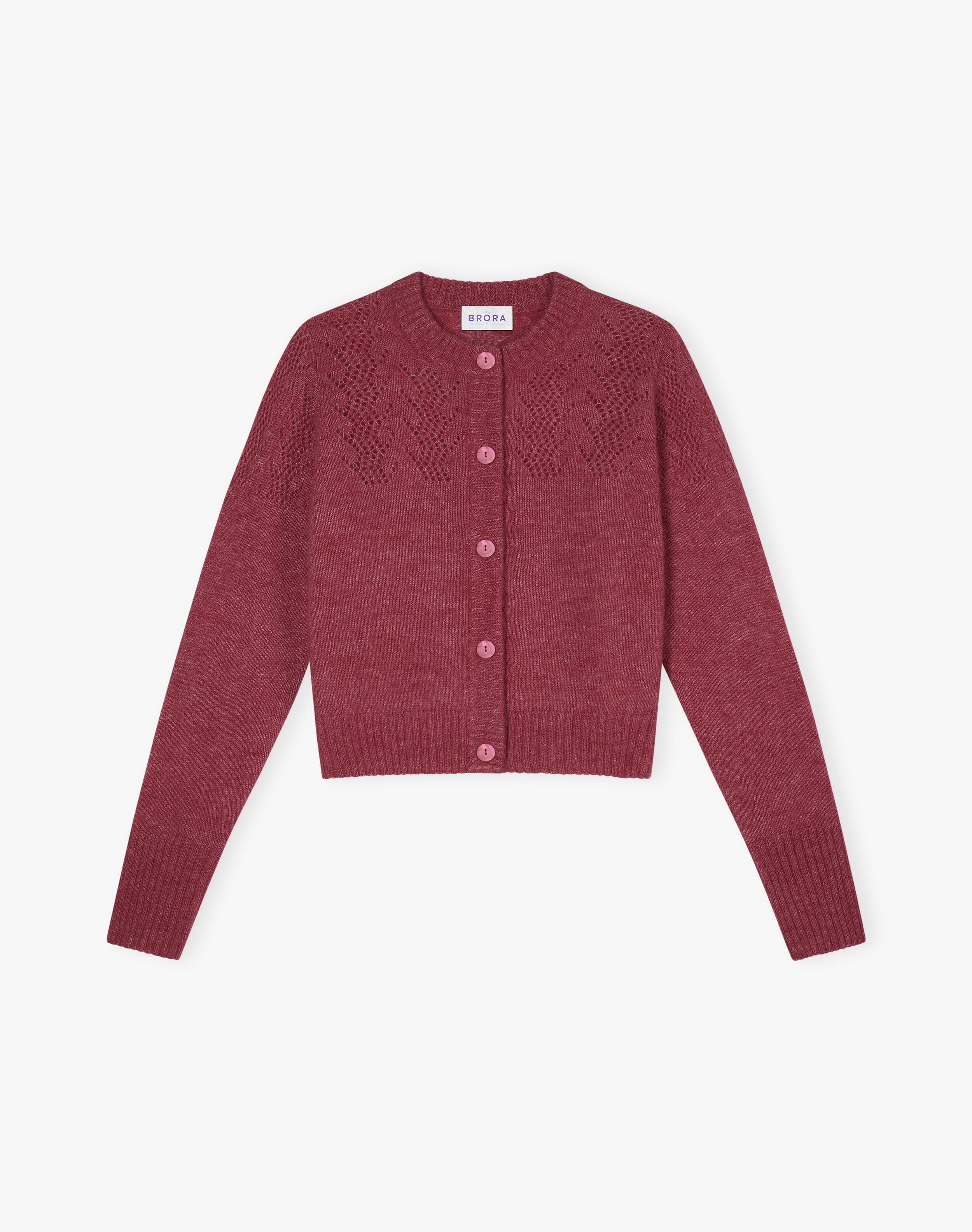 Alpaca Textured Cardigan