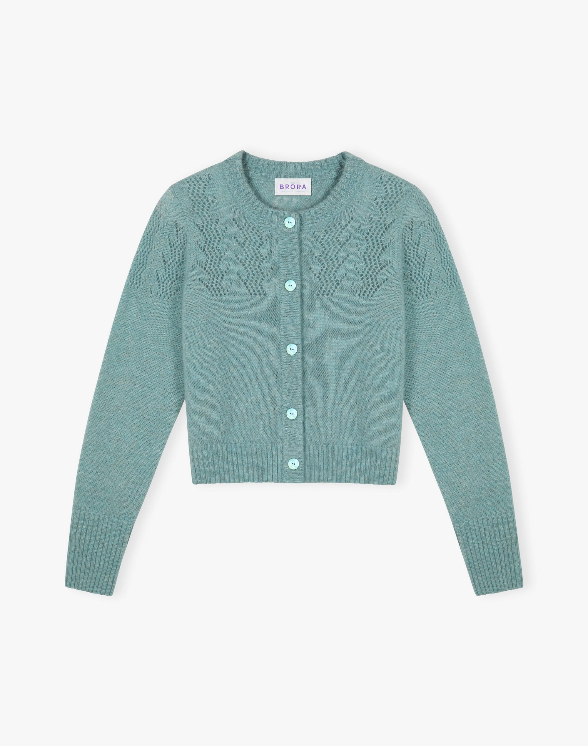 Alpaca Textured Cardigan