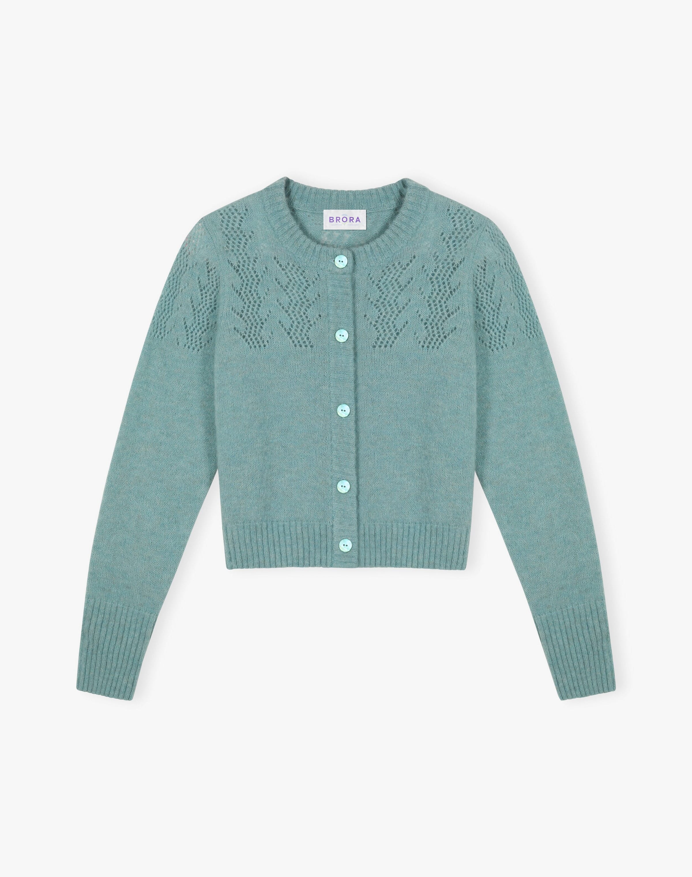 Alpaca Textured Cardigan