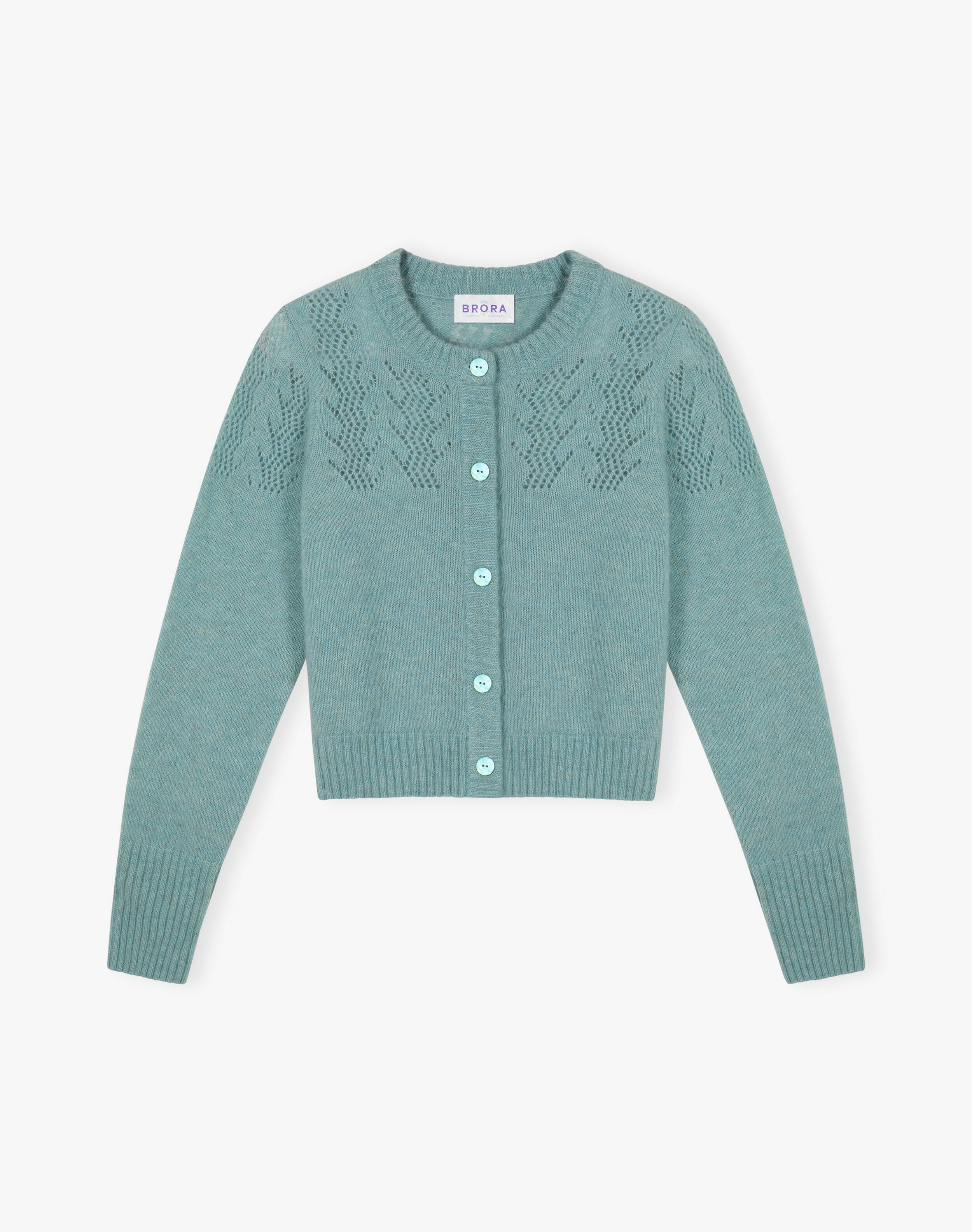 Alpaca Textured Cardigan
