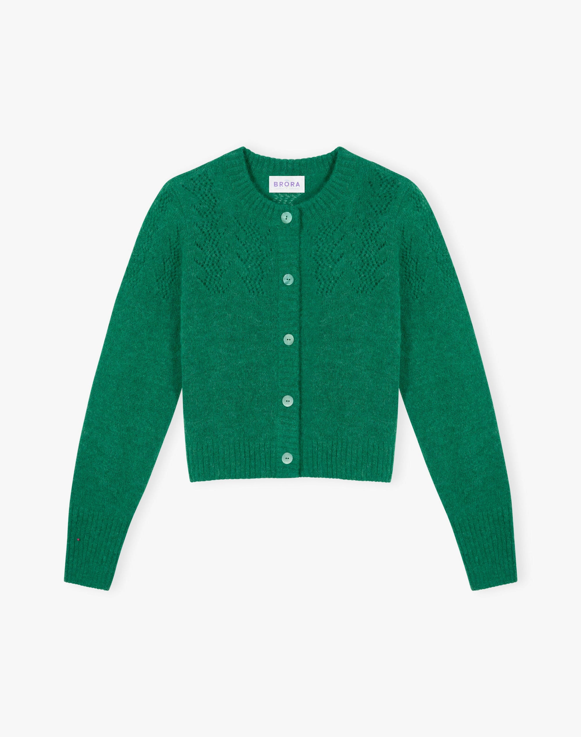 Alpaca Textured Cardigan
