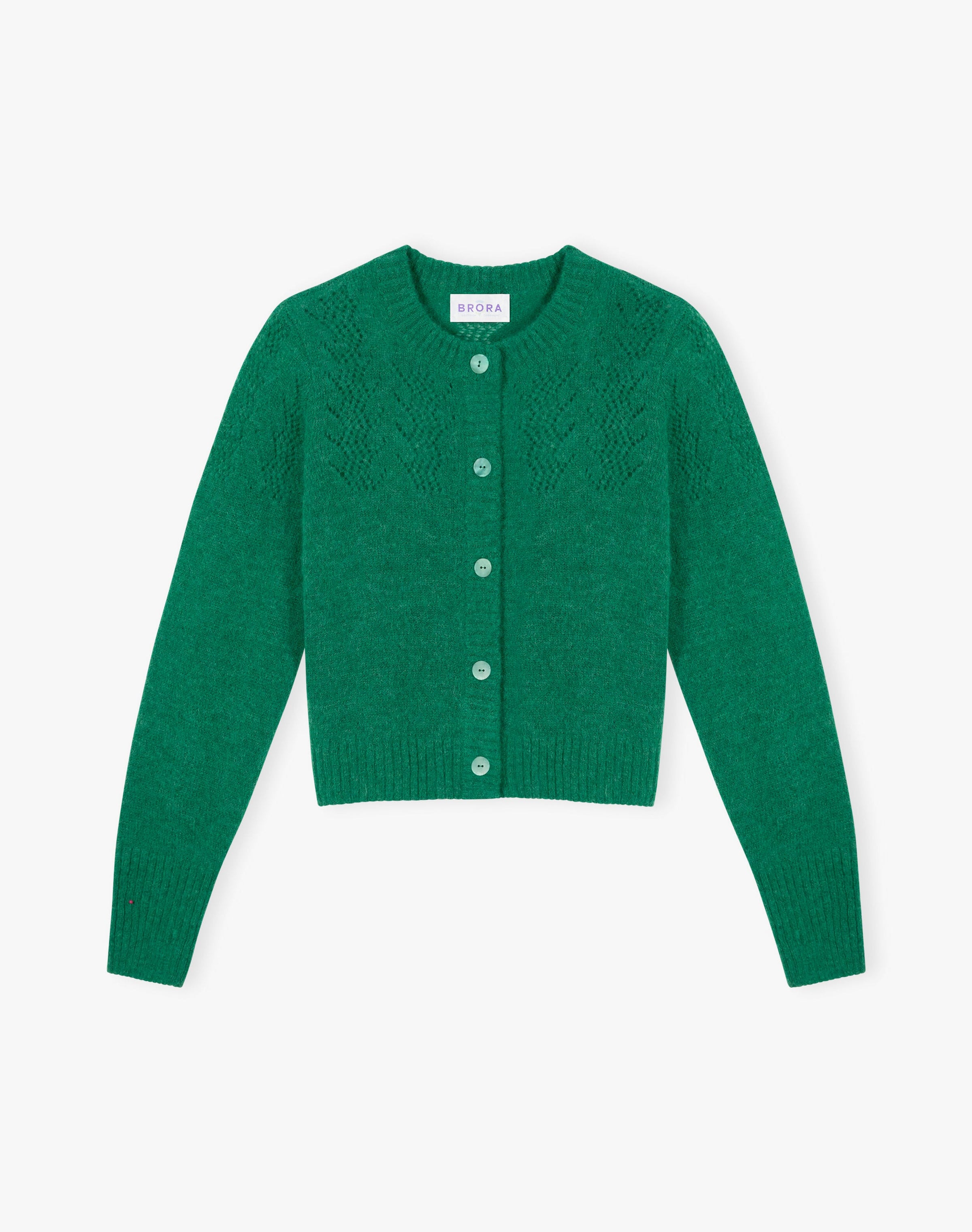 Alpaca Textured Cardigan