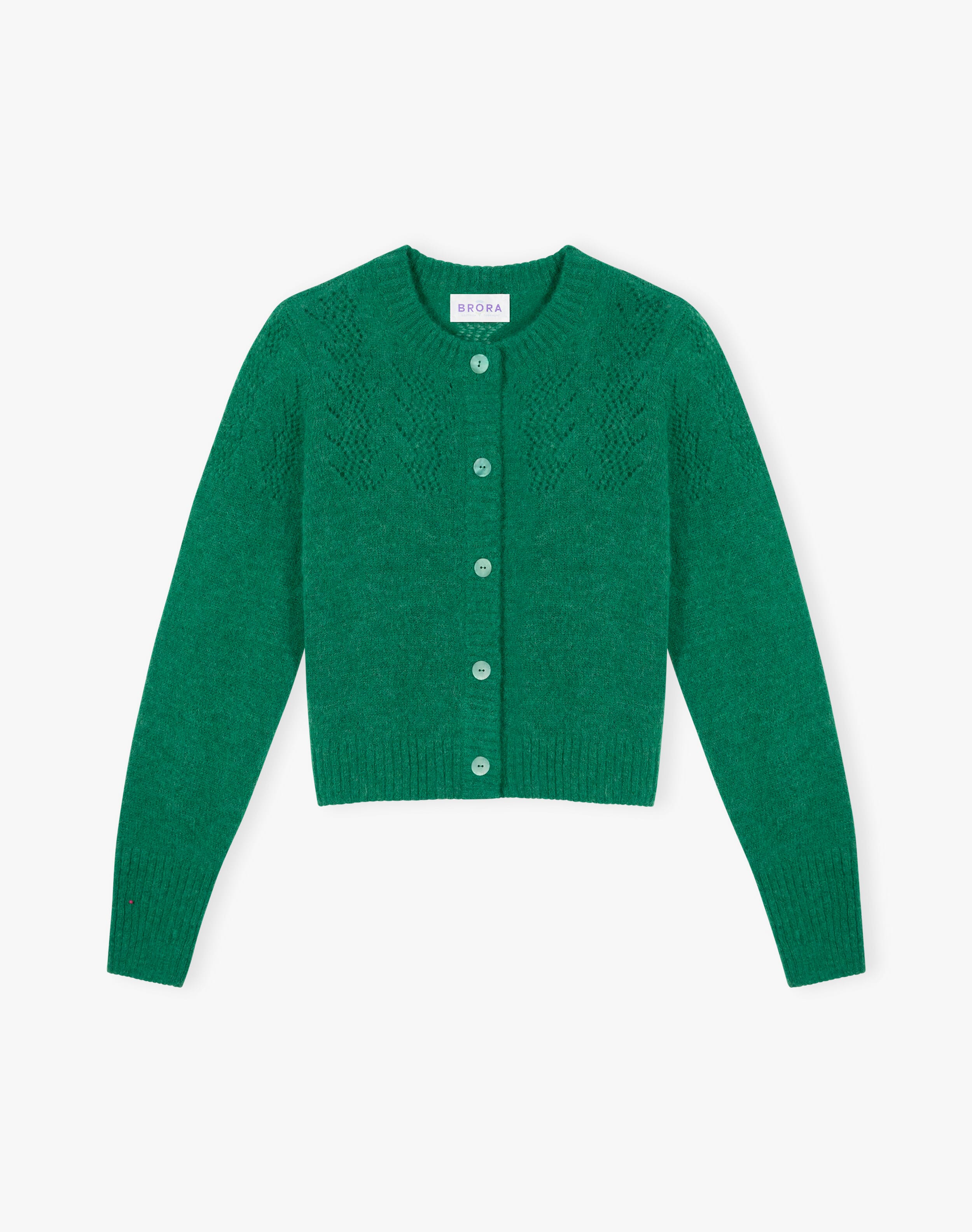 Alpaca Textured Cardigan