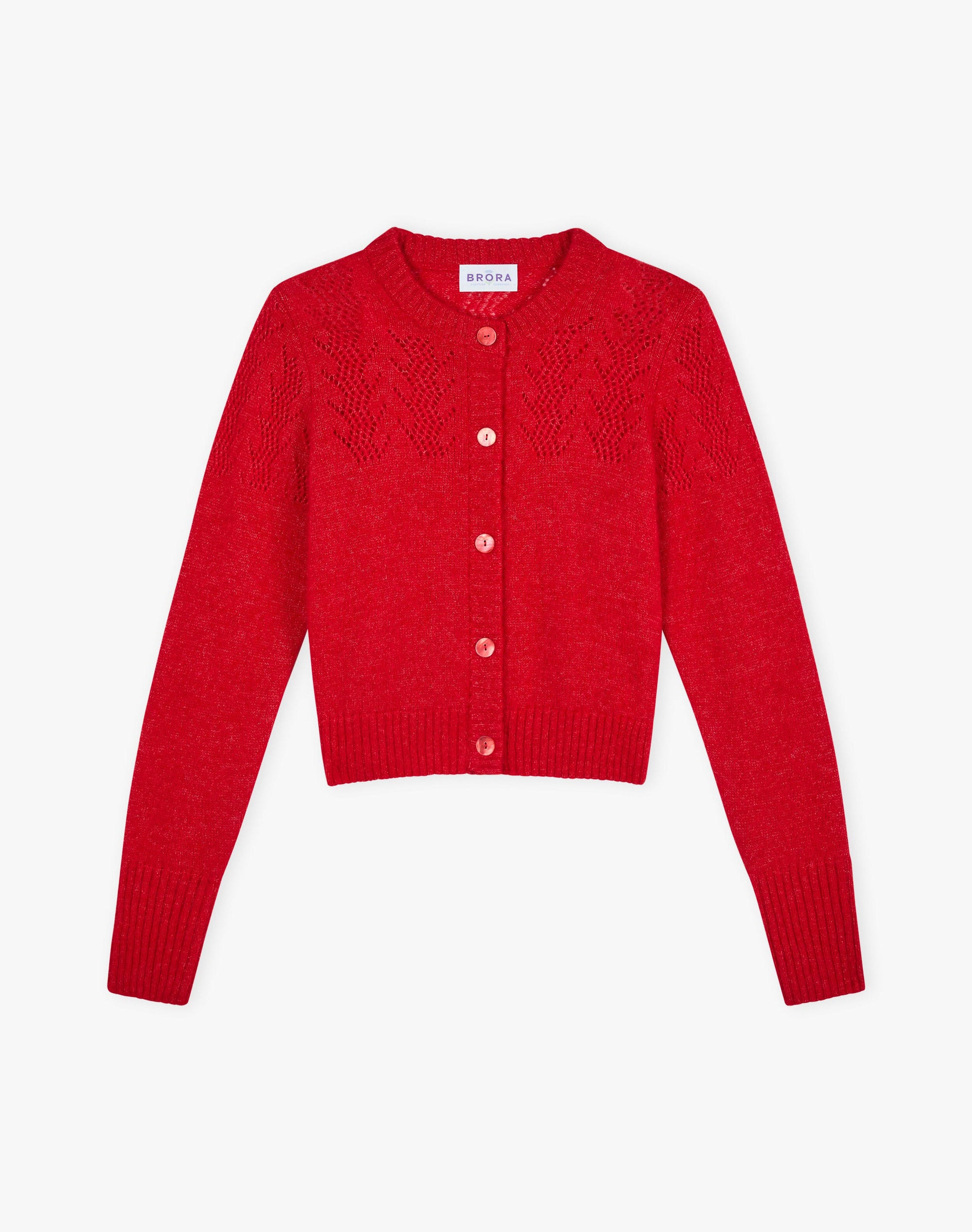 Alpaca Textured Cardigan