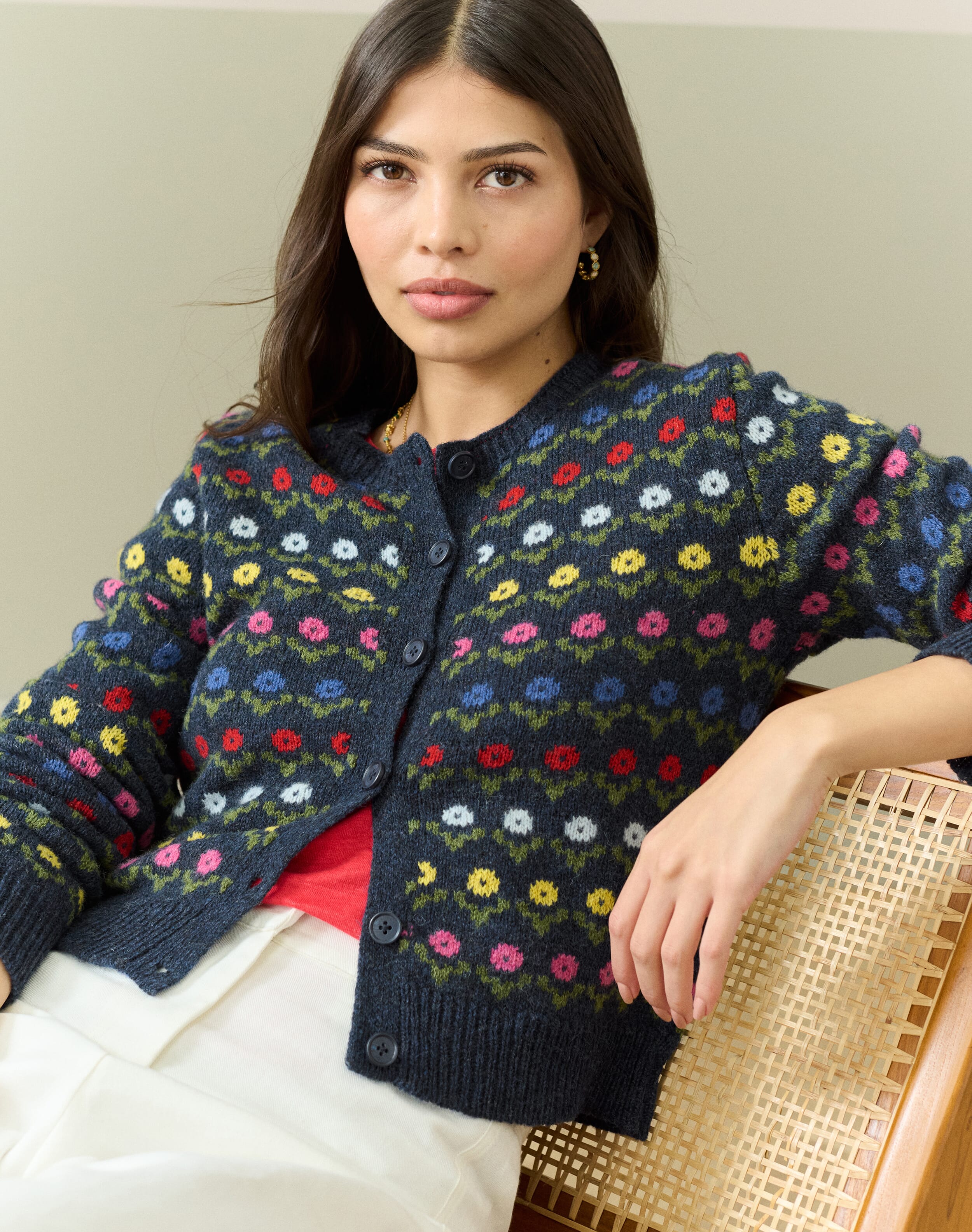 Wool Folk Fair Isle Cardigan
