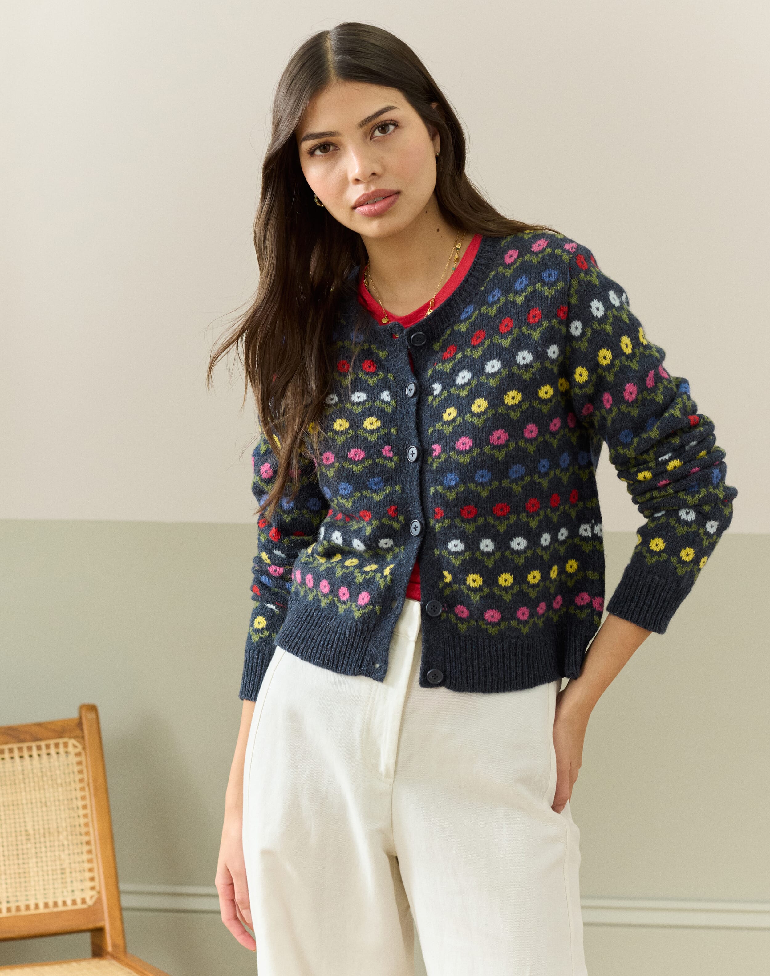 Wool Folk Fair Isle Cardigan