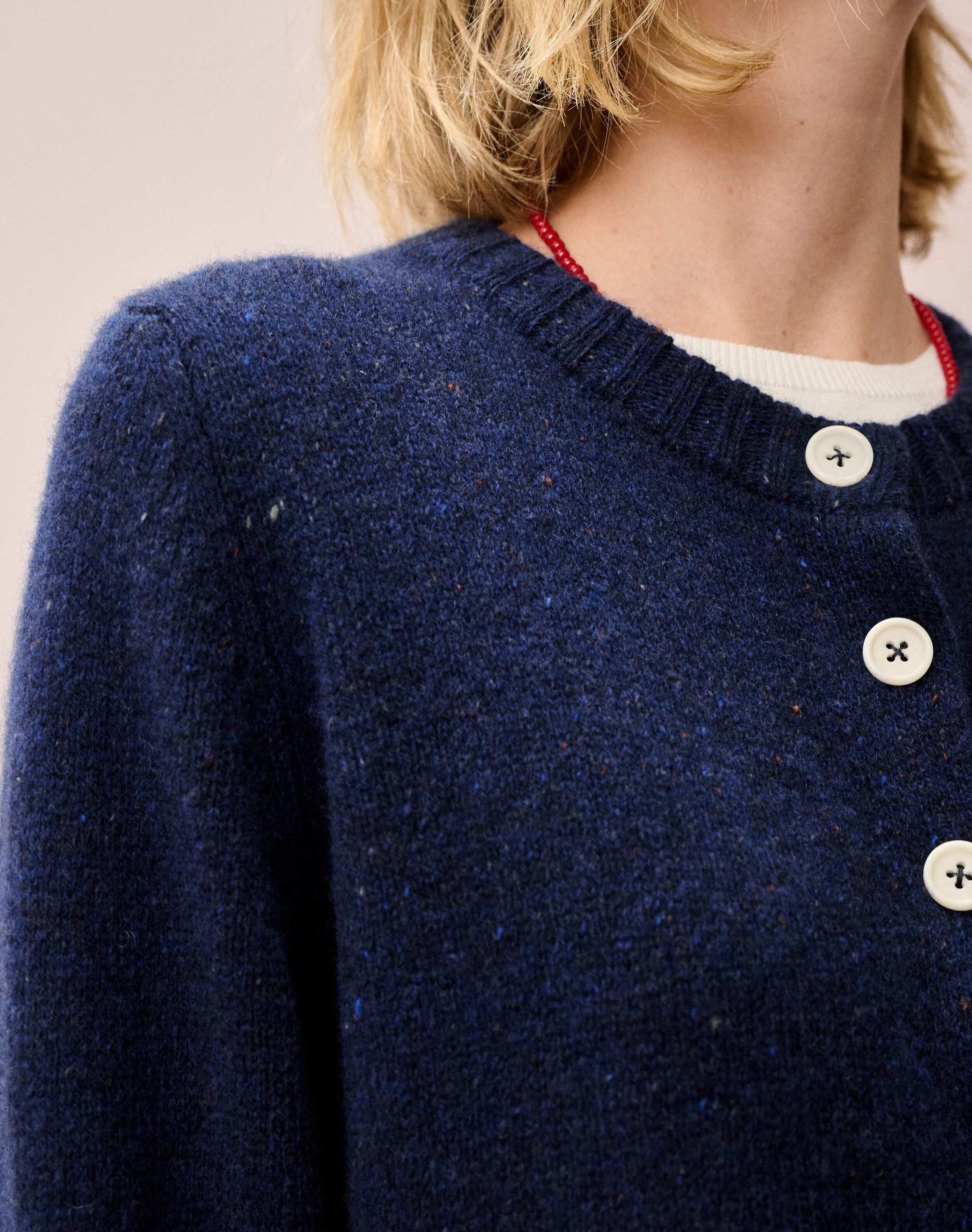 Wool Donegal Cardigan