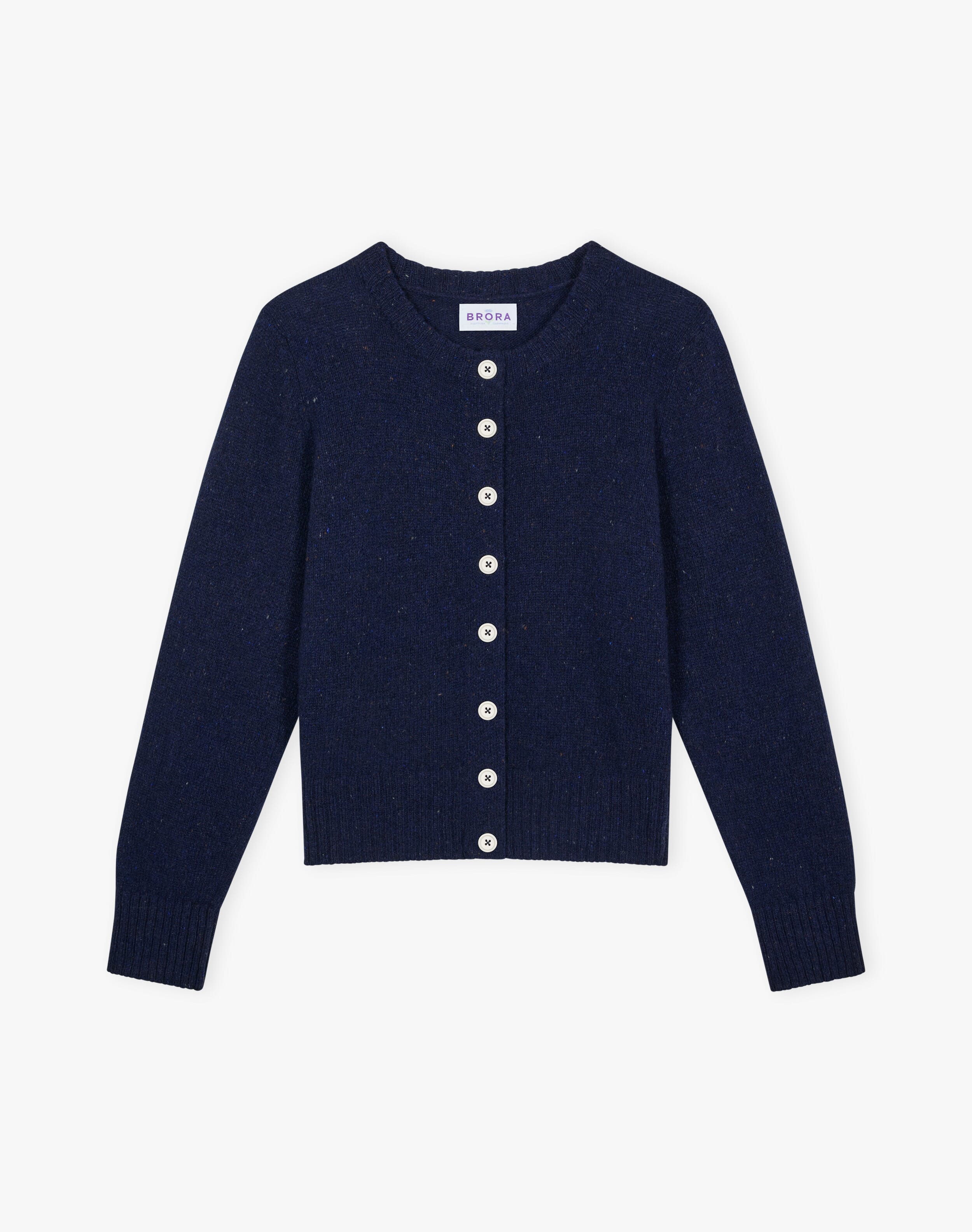 Wool Donegal Cardigan