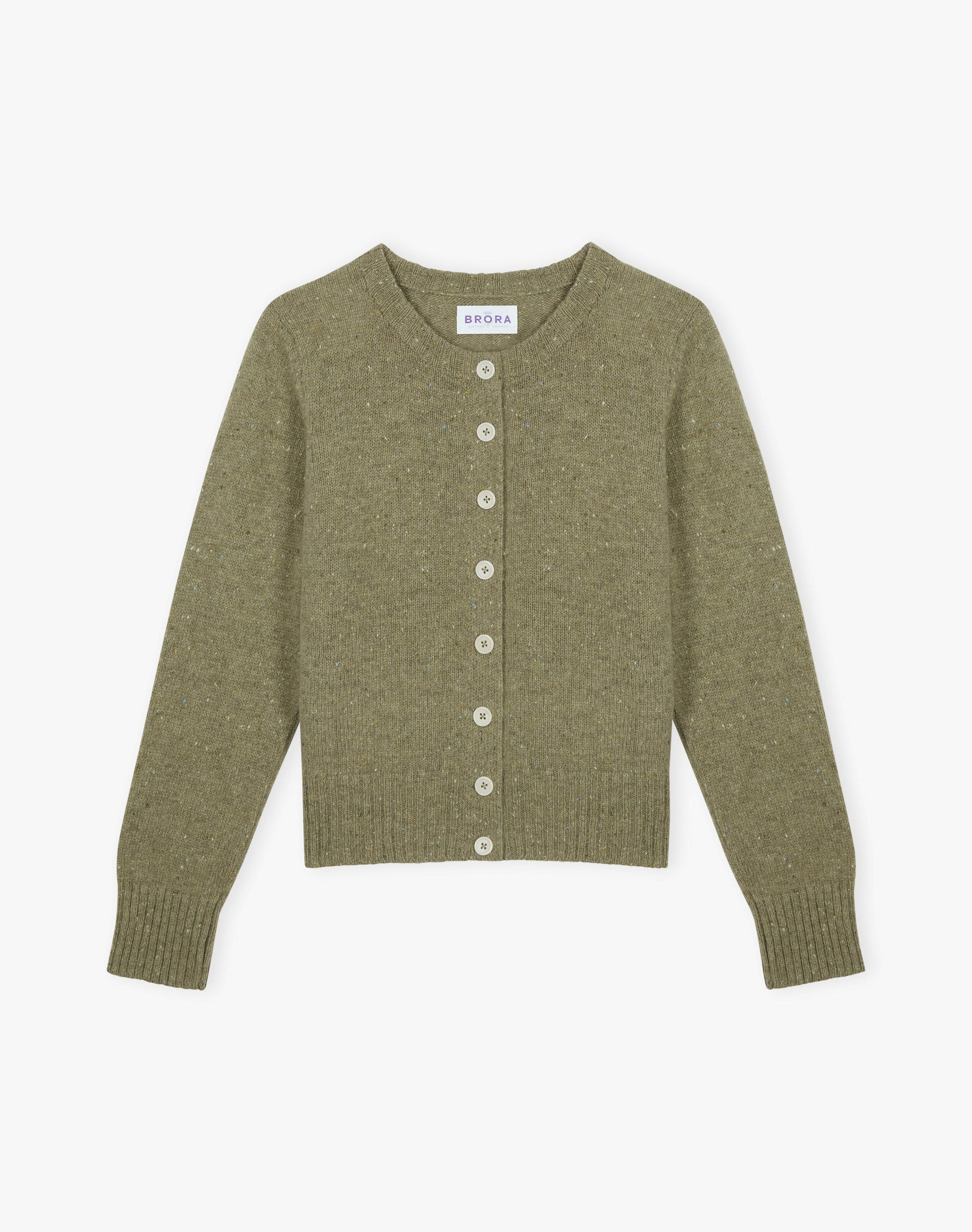 Wool Donegal Cardigan