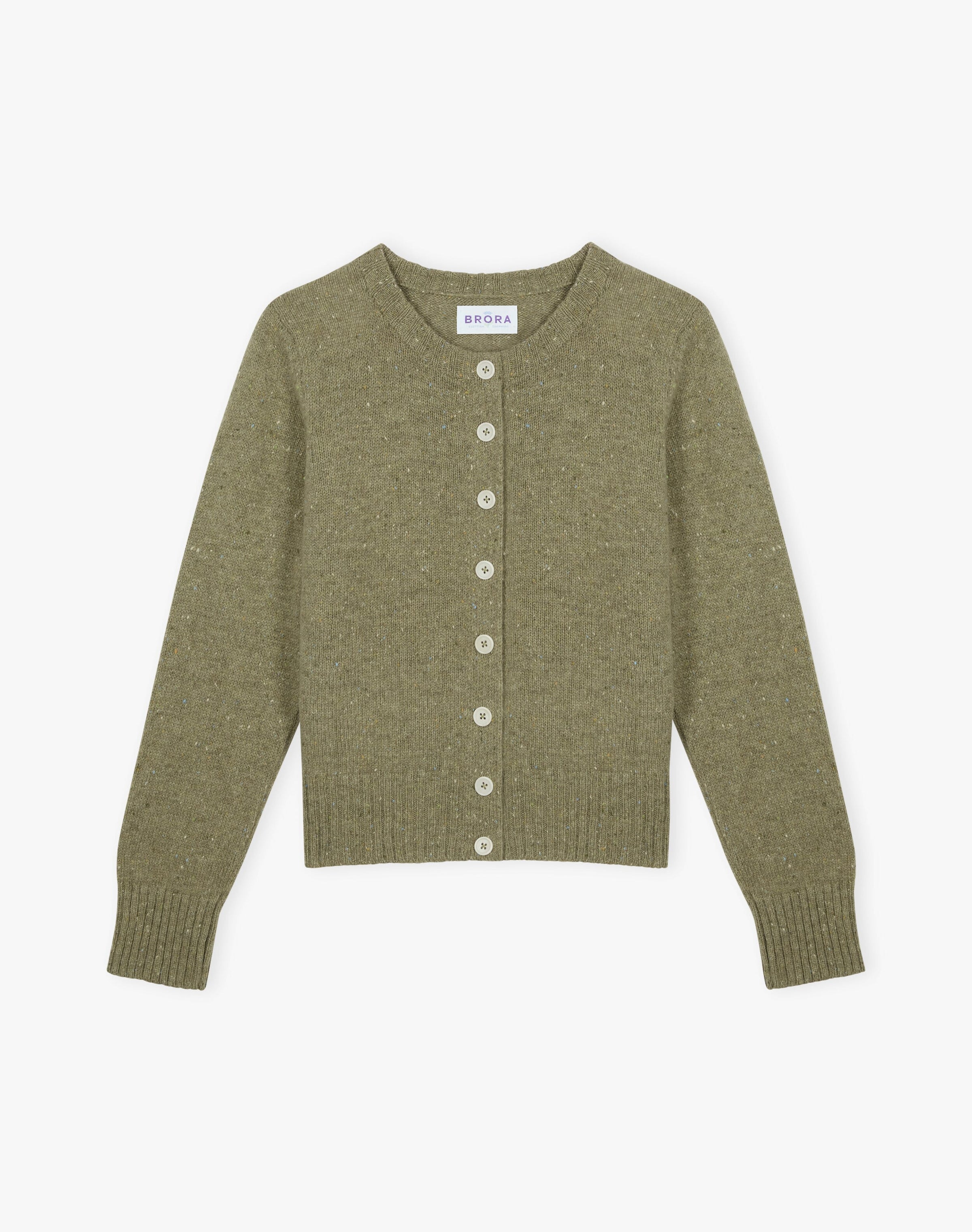 Wool Donegal Cardigan