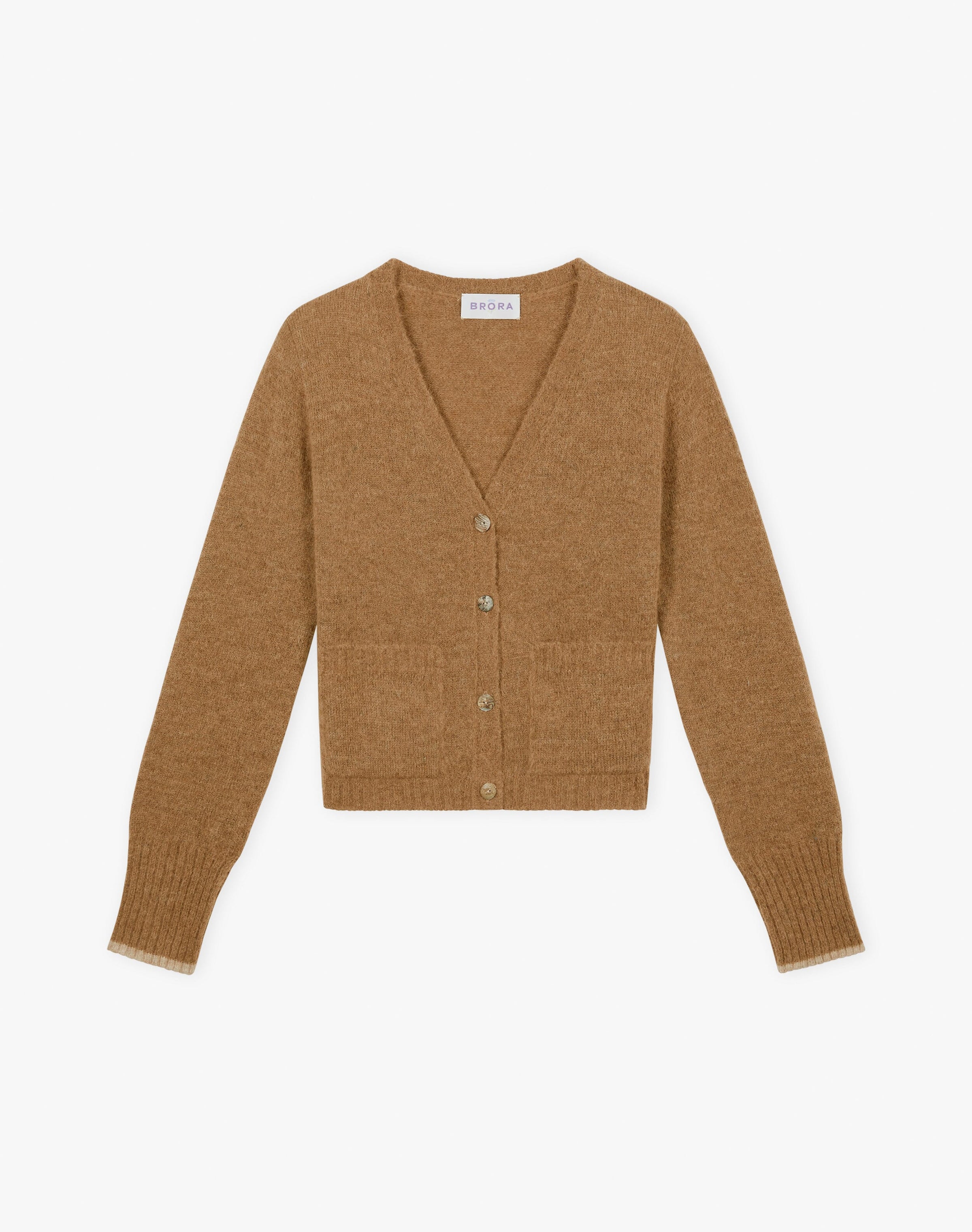Alpaca V Neck Cardigan