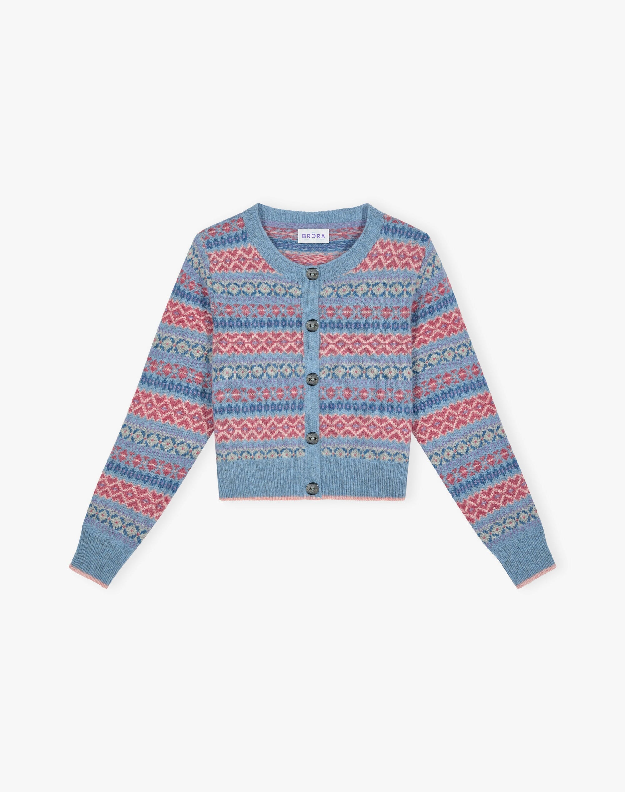Wool Fair Isle Cardigan