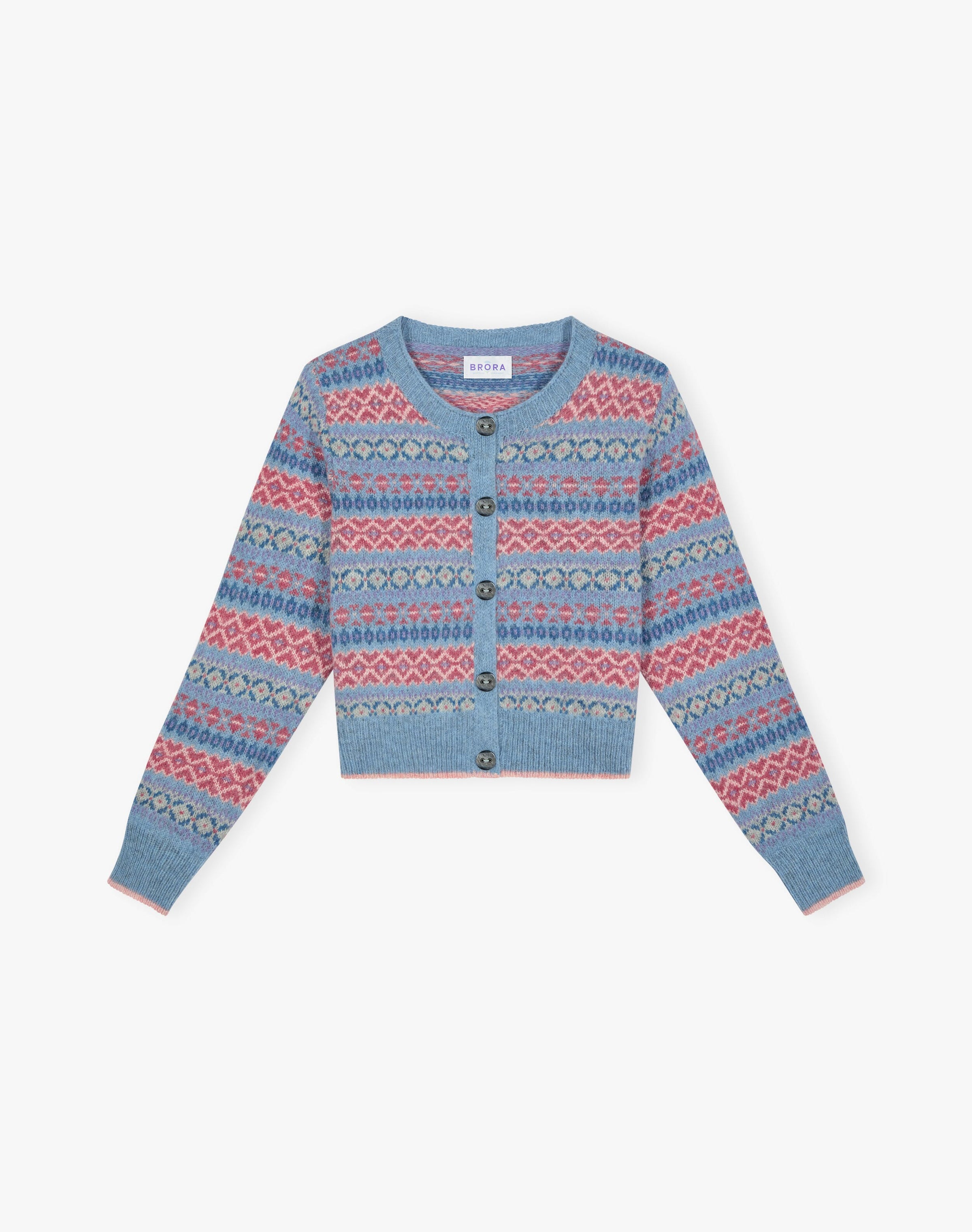 Wool Fair Isle Cardigan