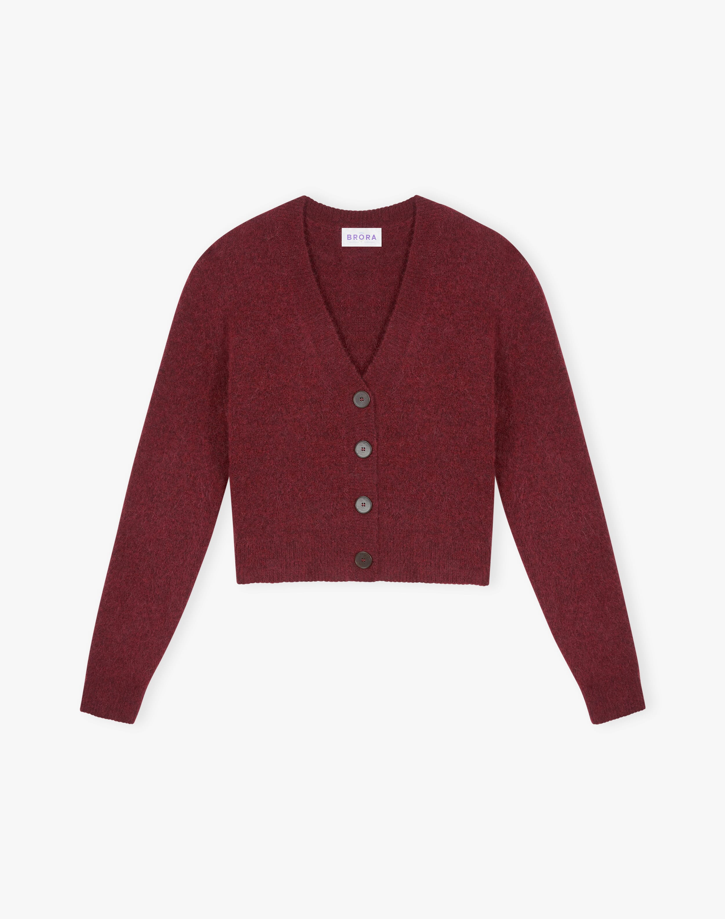 Alpaca V Neck Cardigan
