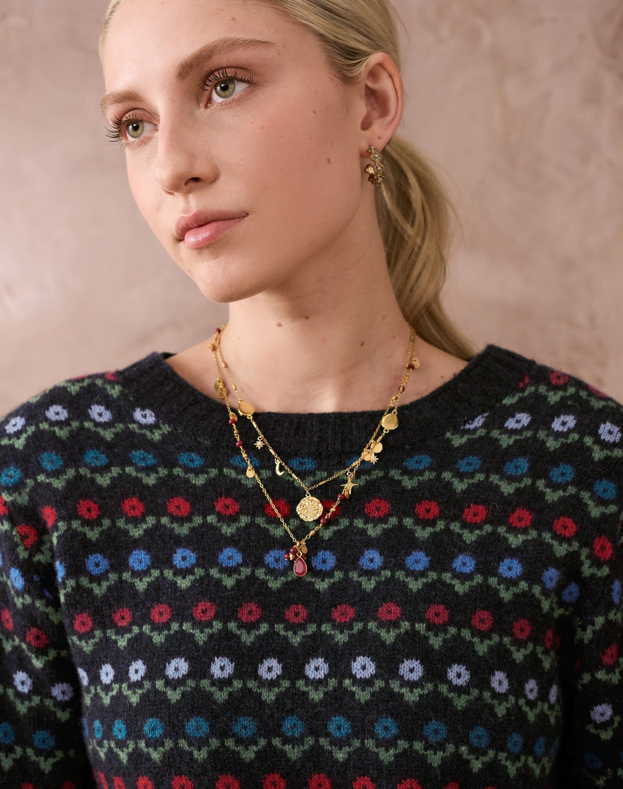 Merino Lambswool Folk Jumper