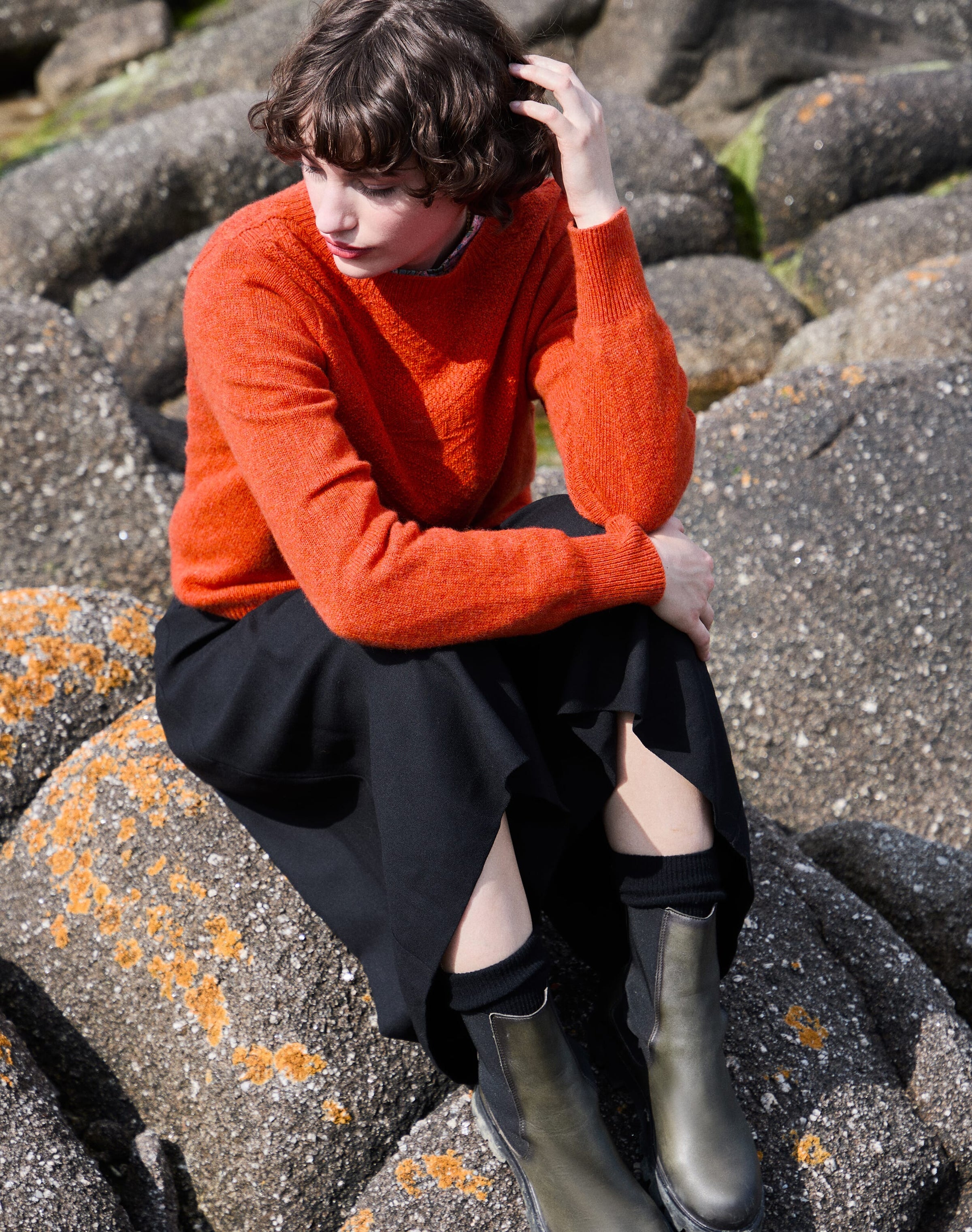 Supersoft Lambswool Guernsey Jumper