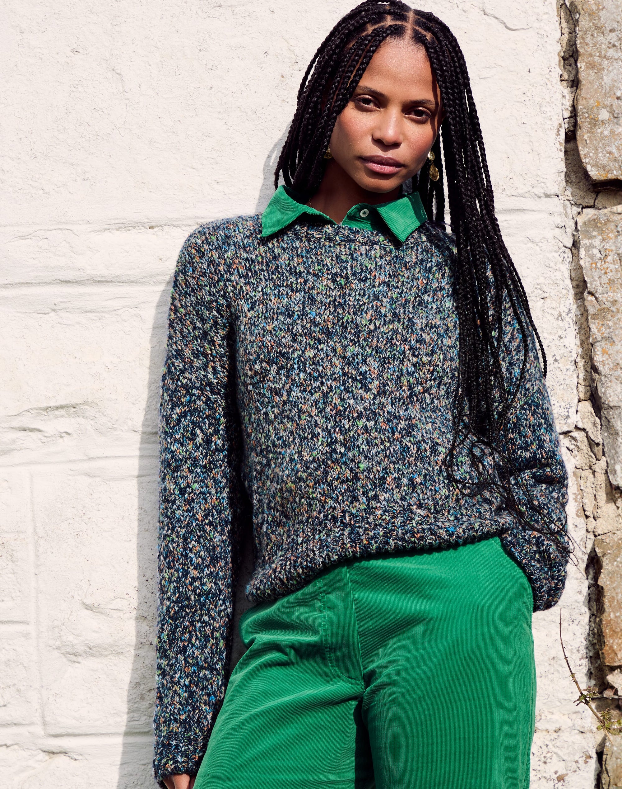 Alpaca & Cotton Marl Jumper