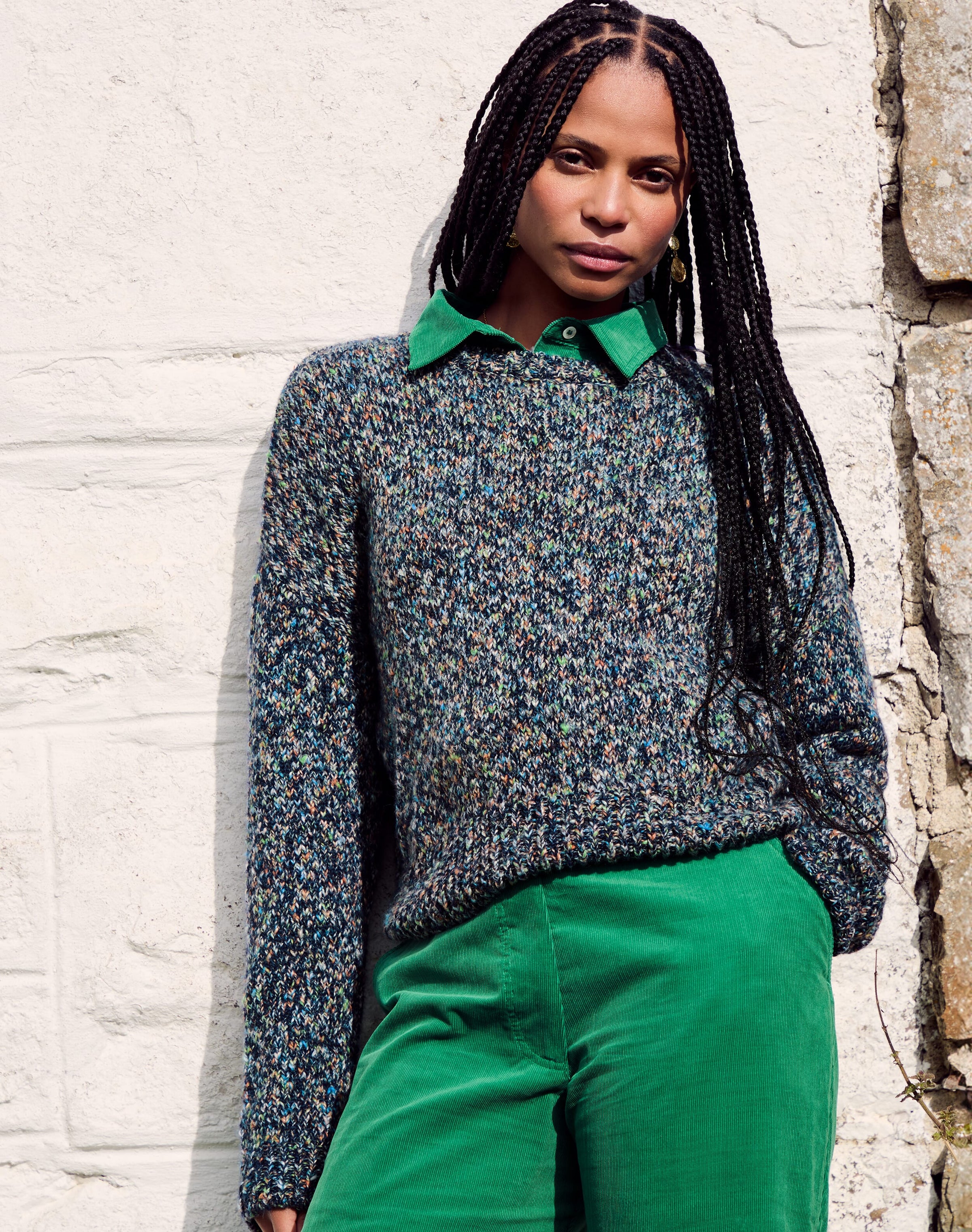 Alpaca & Cotton Marl Jumper