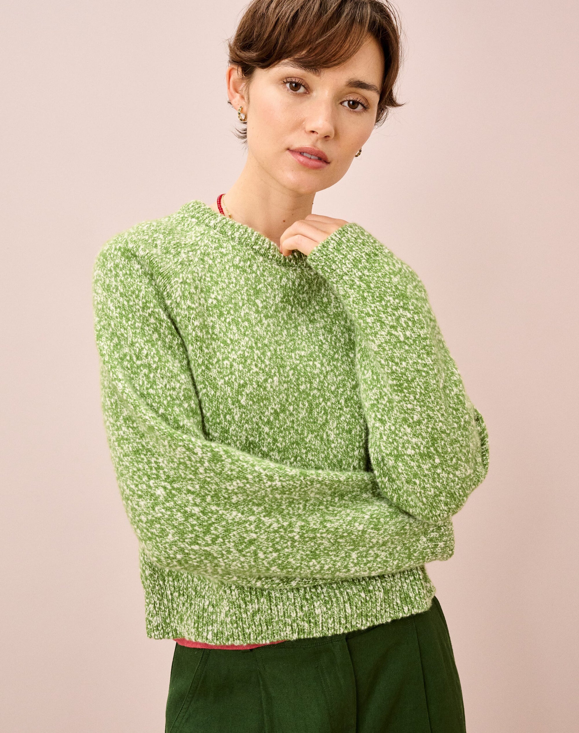 Supersoft Lambswool Marl Jumper