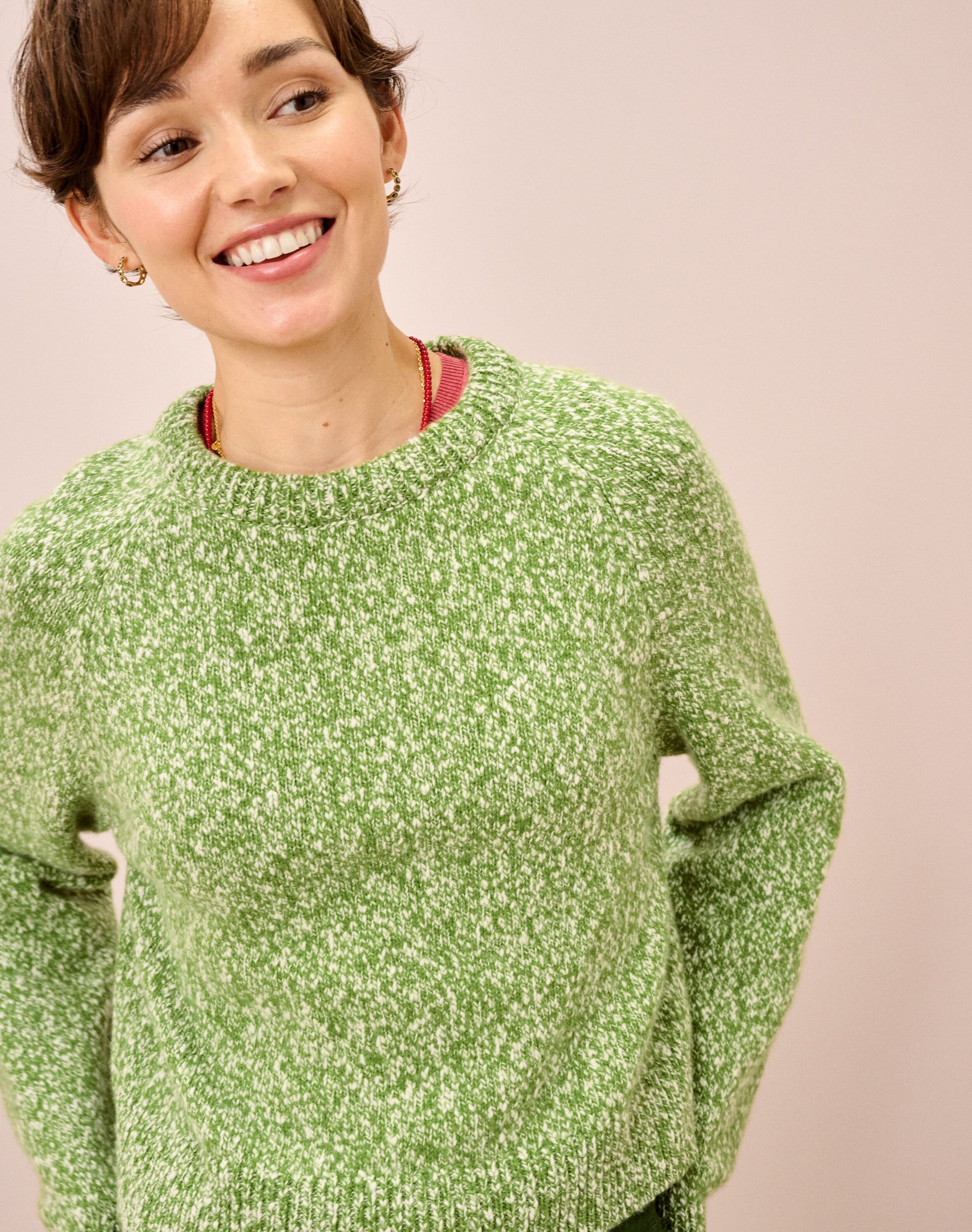 Supersoft Lambswool Marl Jumper