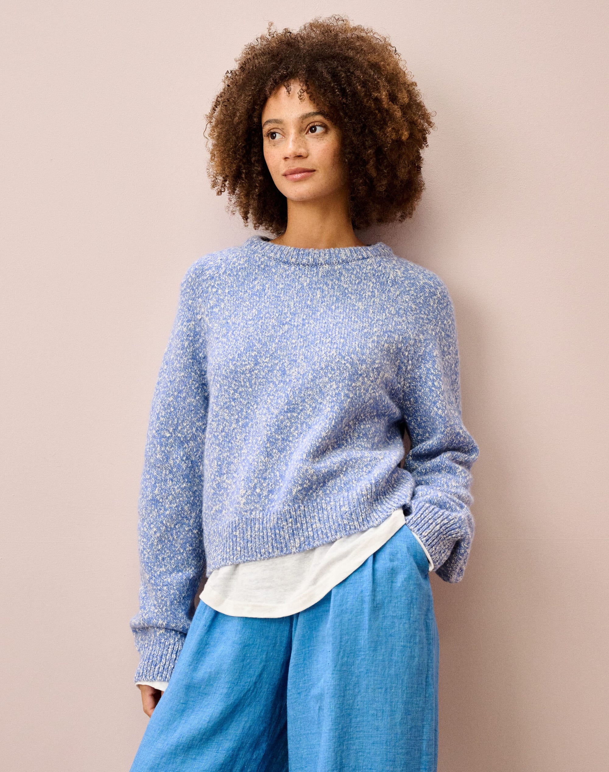 Supersoft Lambswool Marl Jumper