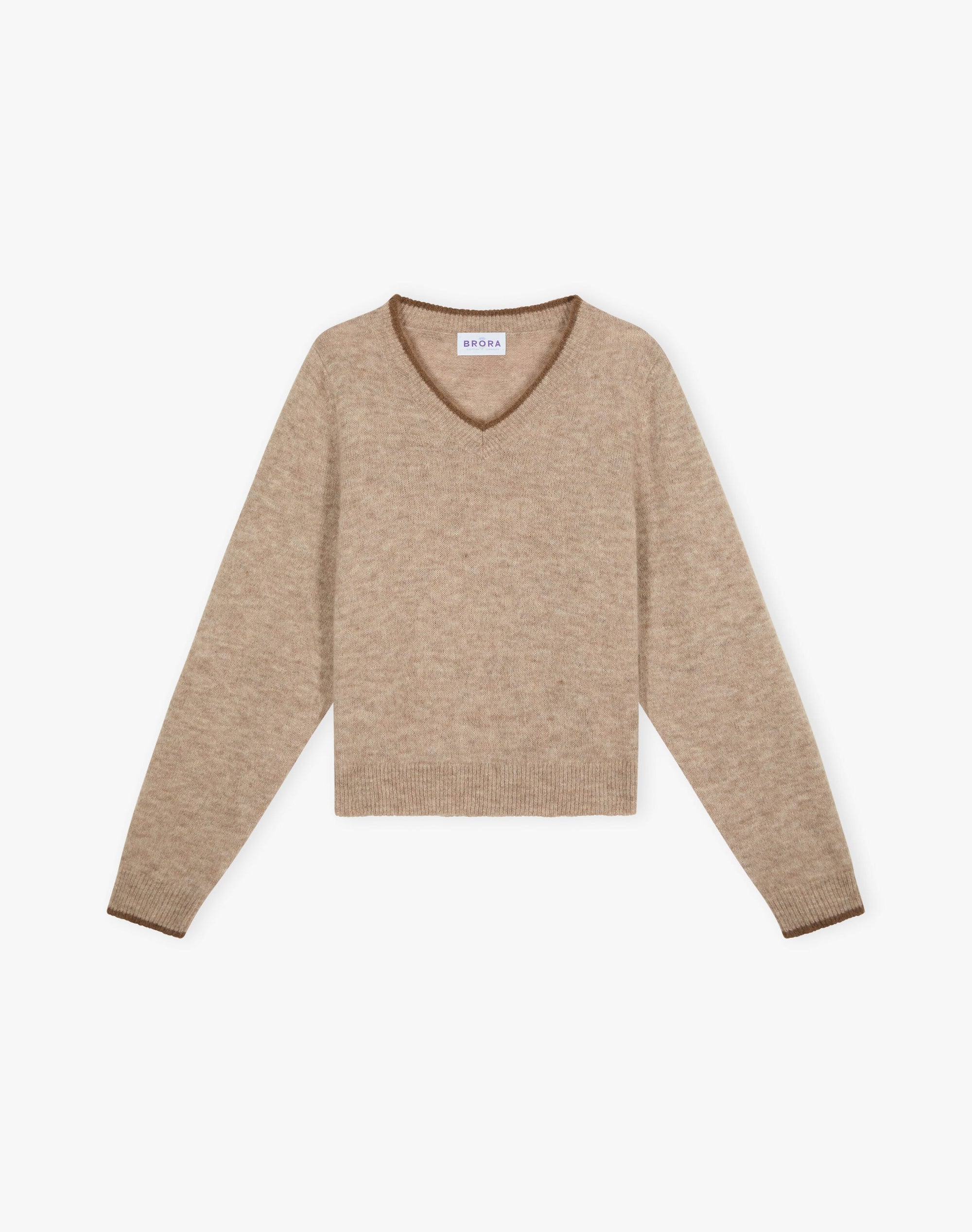 Alpaca V Neck Jumper