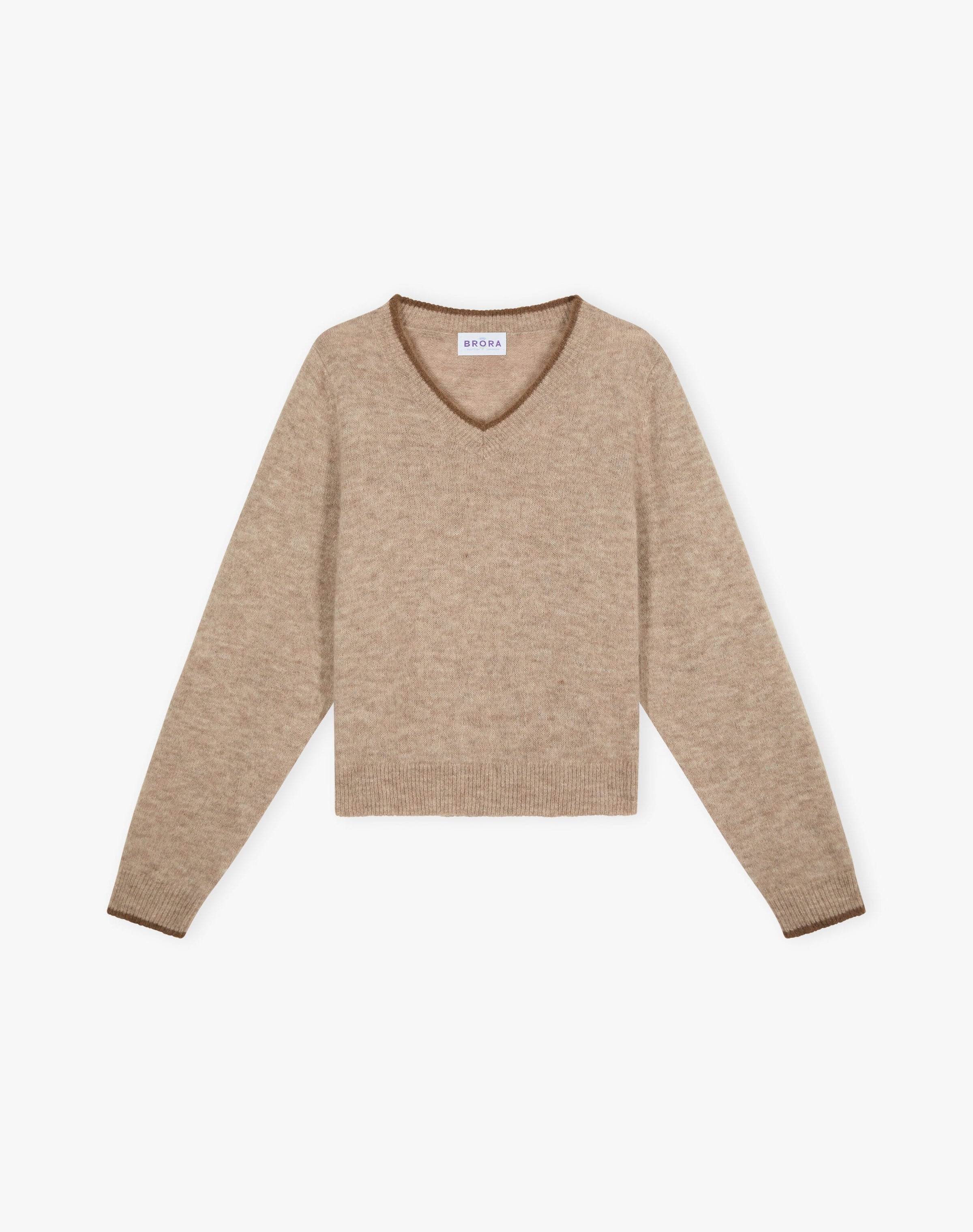 Alpaca V Neck Jumper