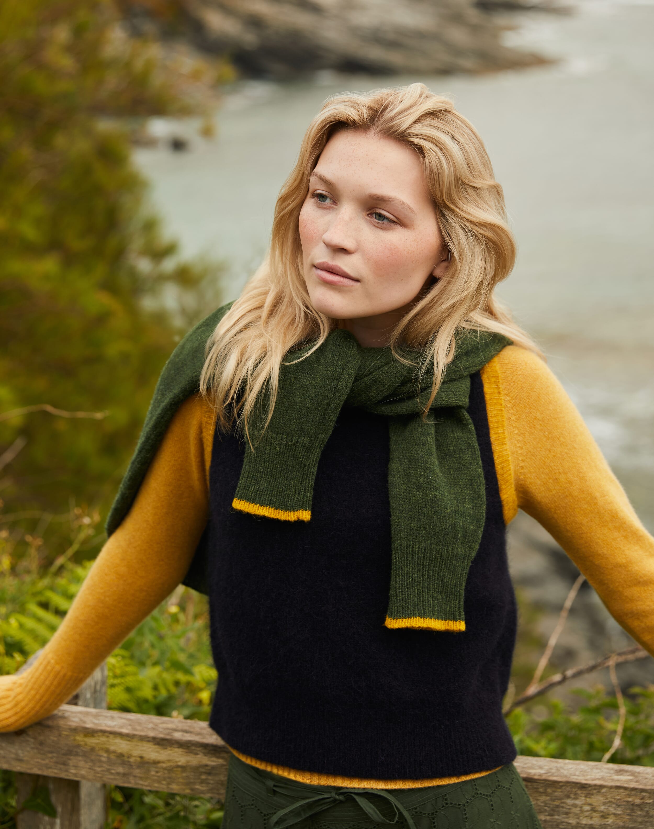 Wool Fair Isle Yoke Jumper