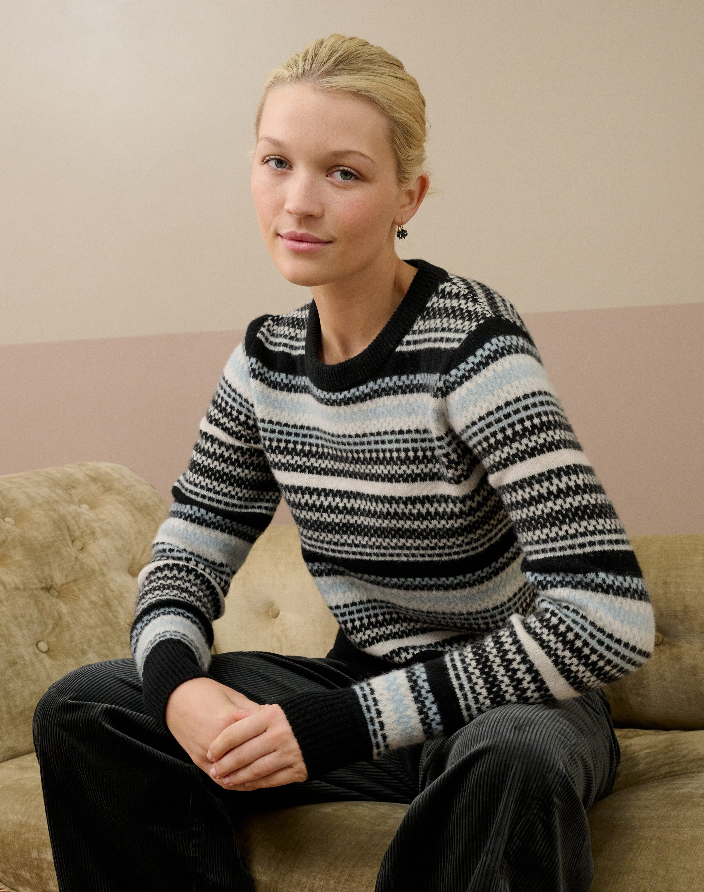 Supersoft Lambswool Fair Isle Jumper
