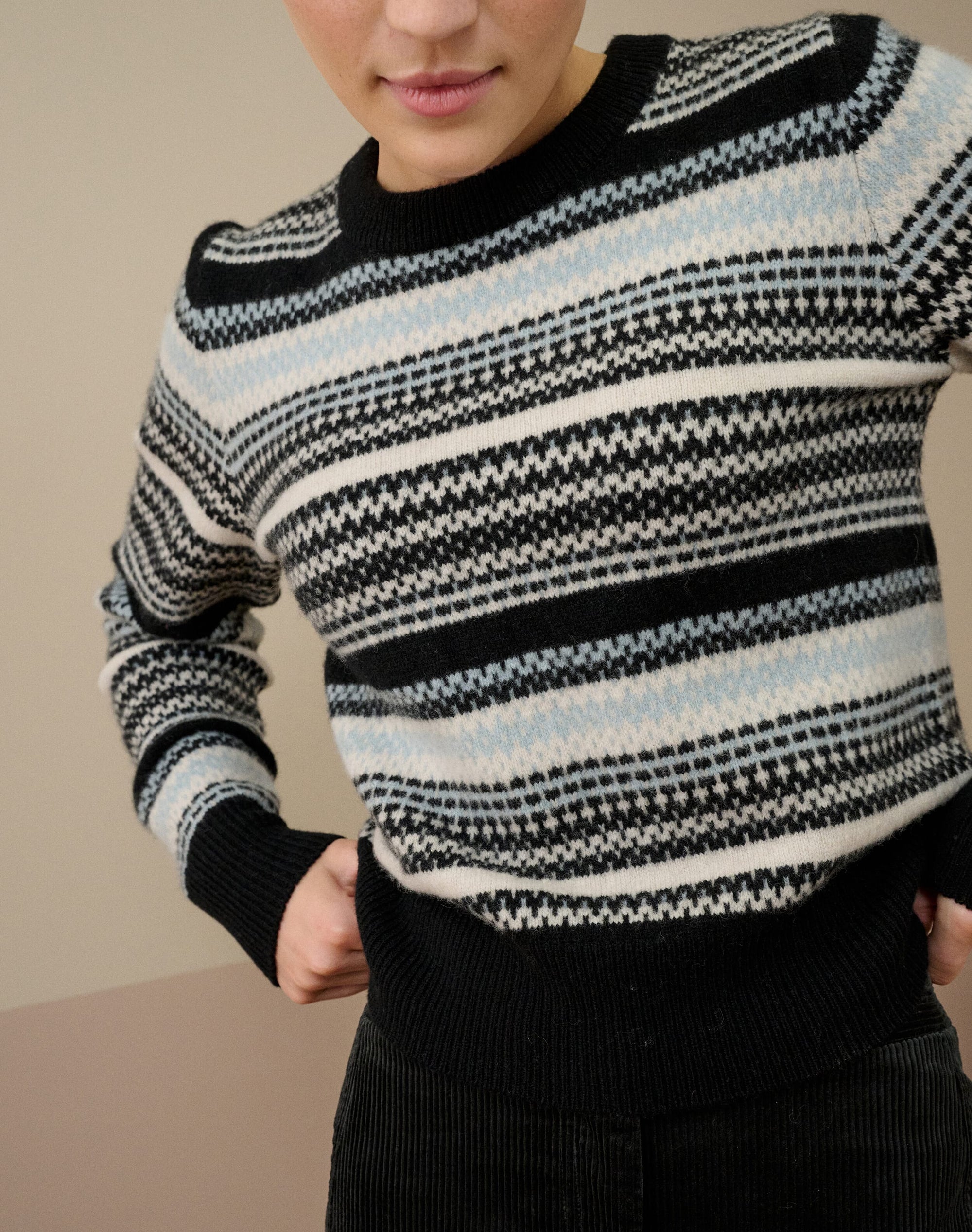 Supersoft Lambswool Fair Isle Jumper
